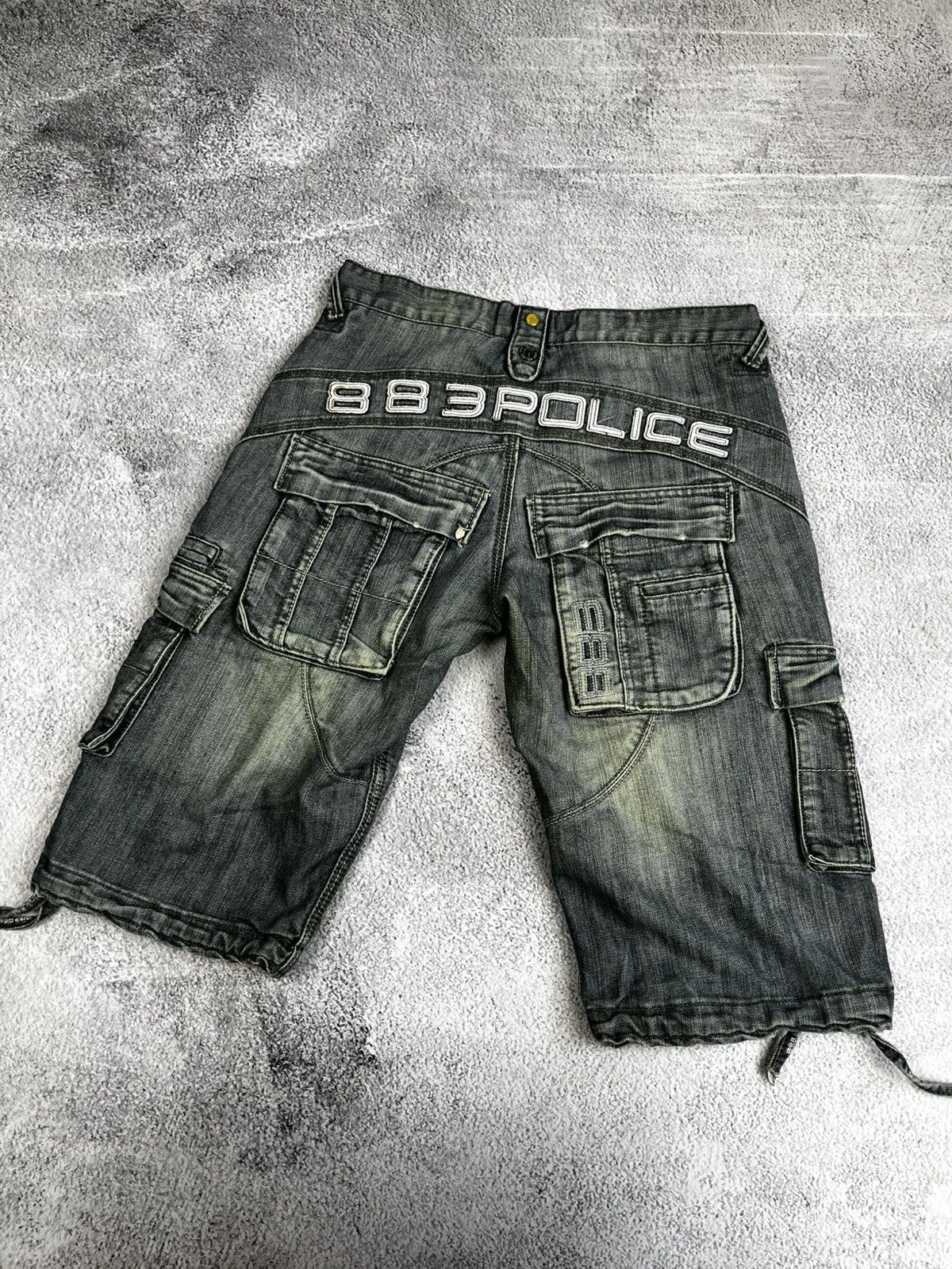Other Police denim shorts cargo vintage Size US 30 / EU 46 - 11 Thumbnail