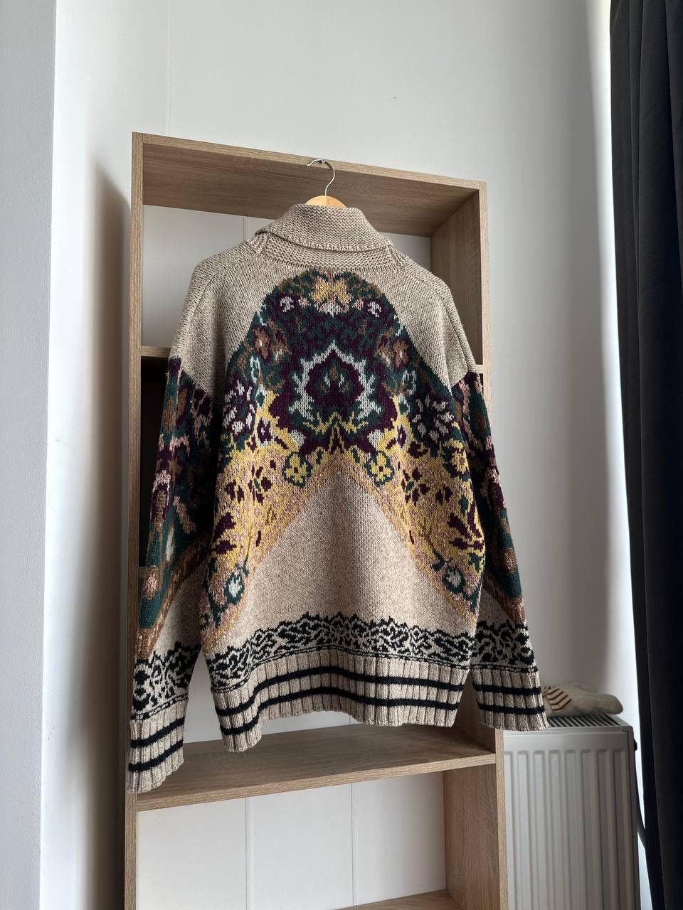 Etro × Vintage Vintage ETRO Jacquard Knit Floral Sweater Fashion Week 2019 Size M / US 6-8 / IT 42-44 - 19 Thumbnail