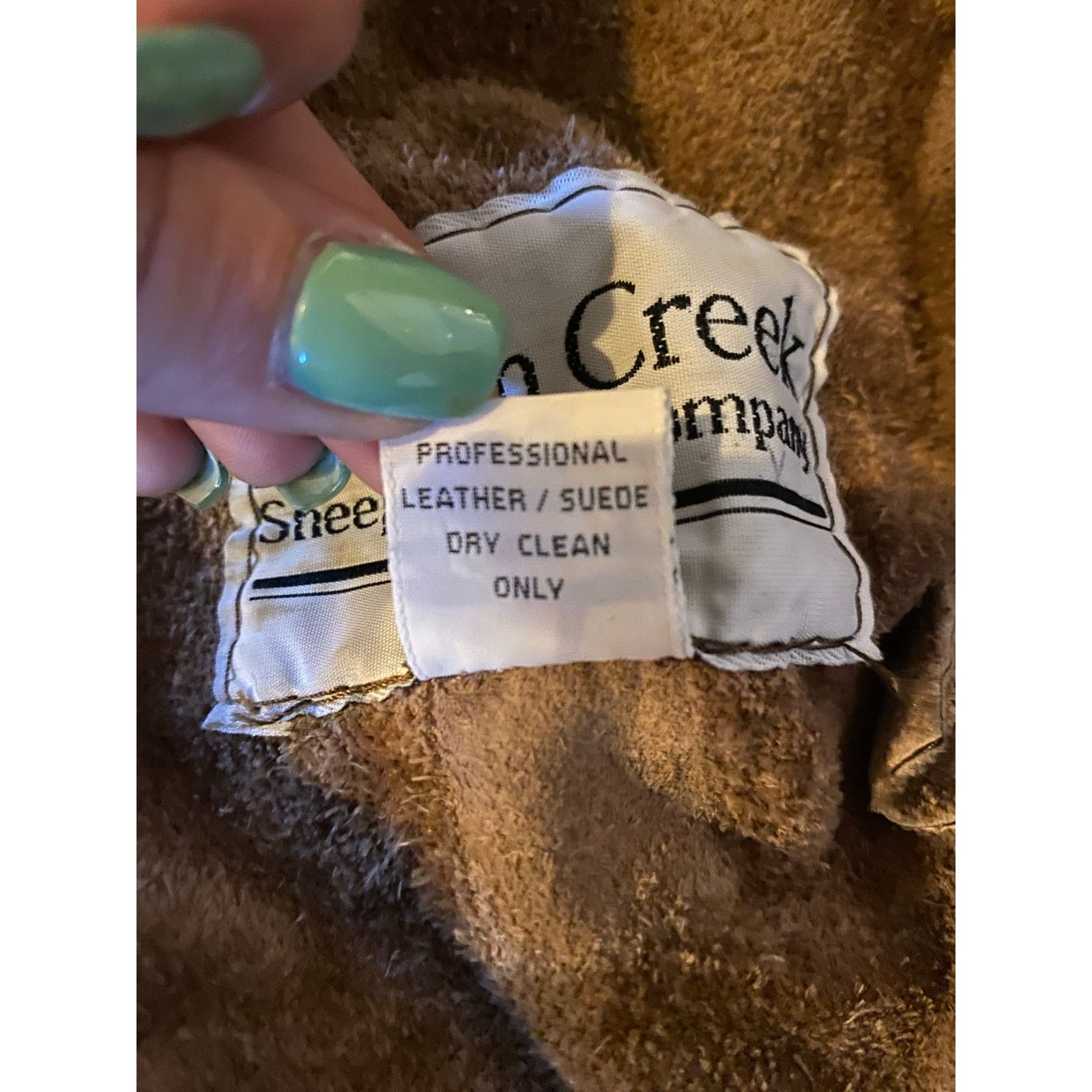 Other French Creek Sheep & Wool 100% Leather/Suede/Shearling Coat Size XL / US 12-14 / IT 48-50 - 2 Thumbnail