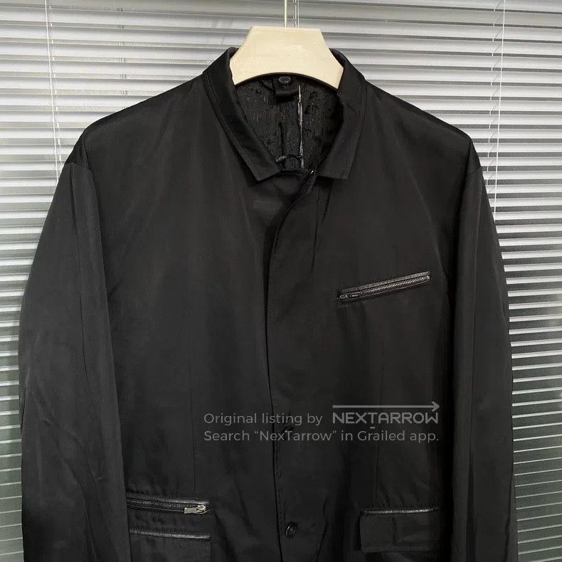Versace Versace Nylon jacket coat Size 52S - 3 Thumbnail