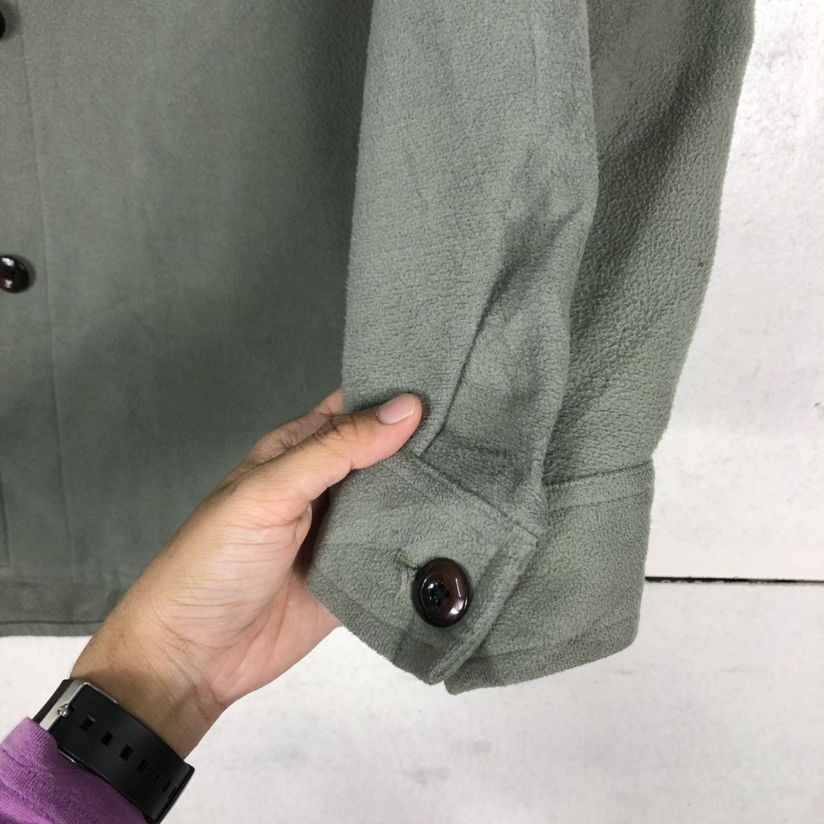 Japanese Brand 🔥VINTAGE WORK JACKET GU JAPAN BUTTON ISSEY MIYAKE Size US M / EU 48-50 / 2 - 15 Thumbnail