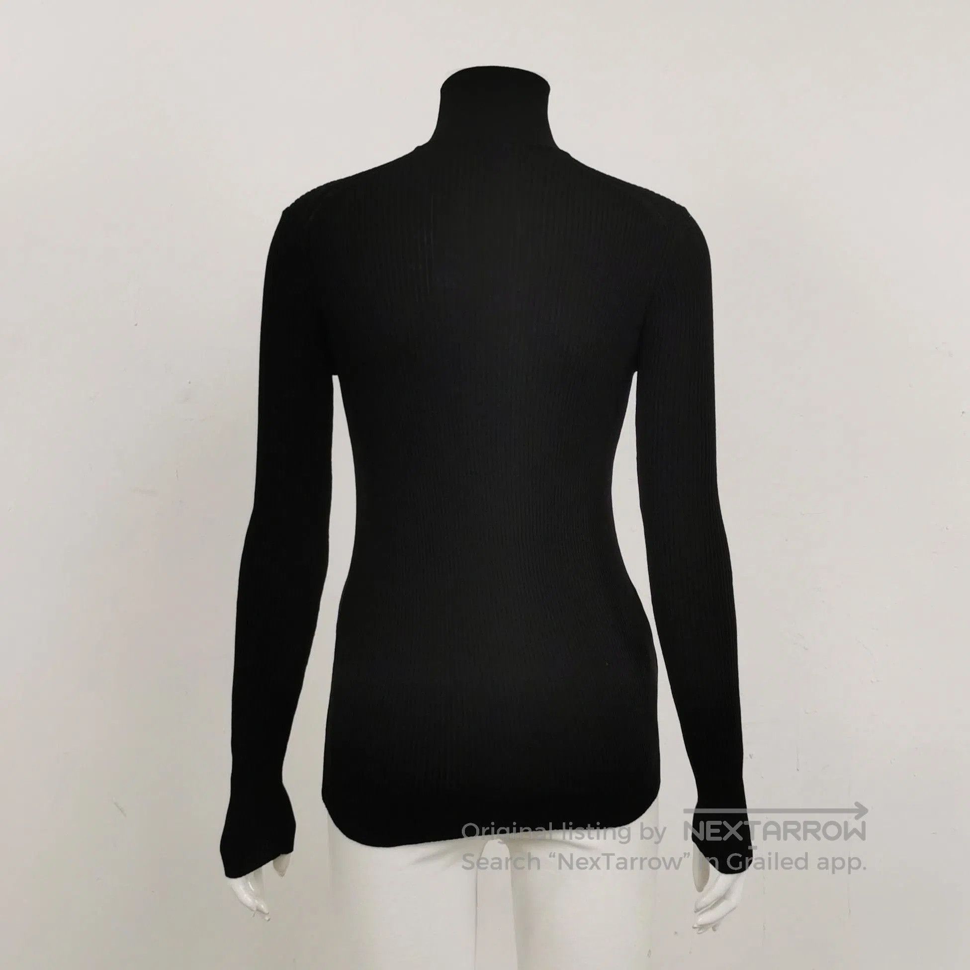 Prada Prada Black Wool Turtleneck Long Sleeve Sweater . Size S / US 4 / IT 40 - 2 Thumbnail