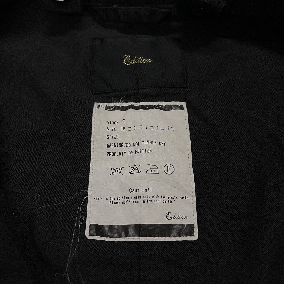 Edition Japan Edition Japan Jacket Japanese Brand Size US M / EU 48-50 / 2 - 6 Thumbnail