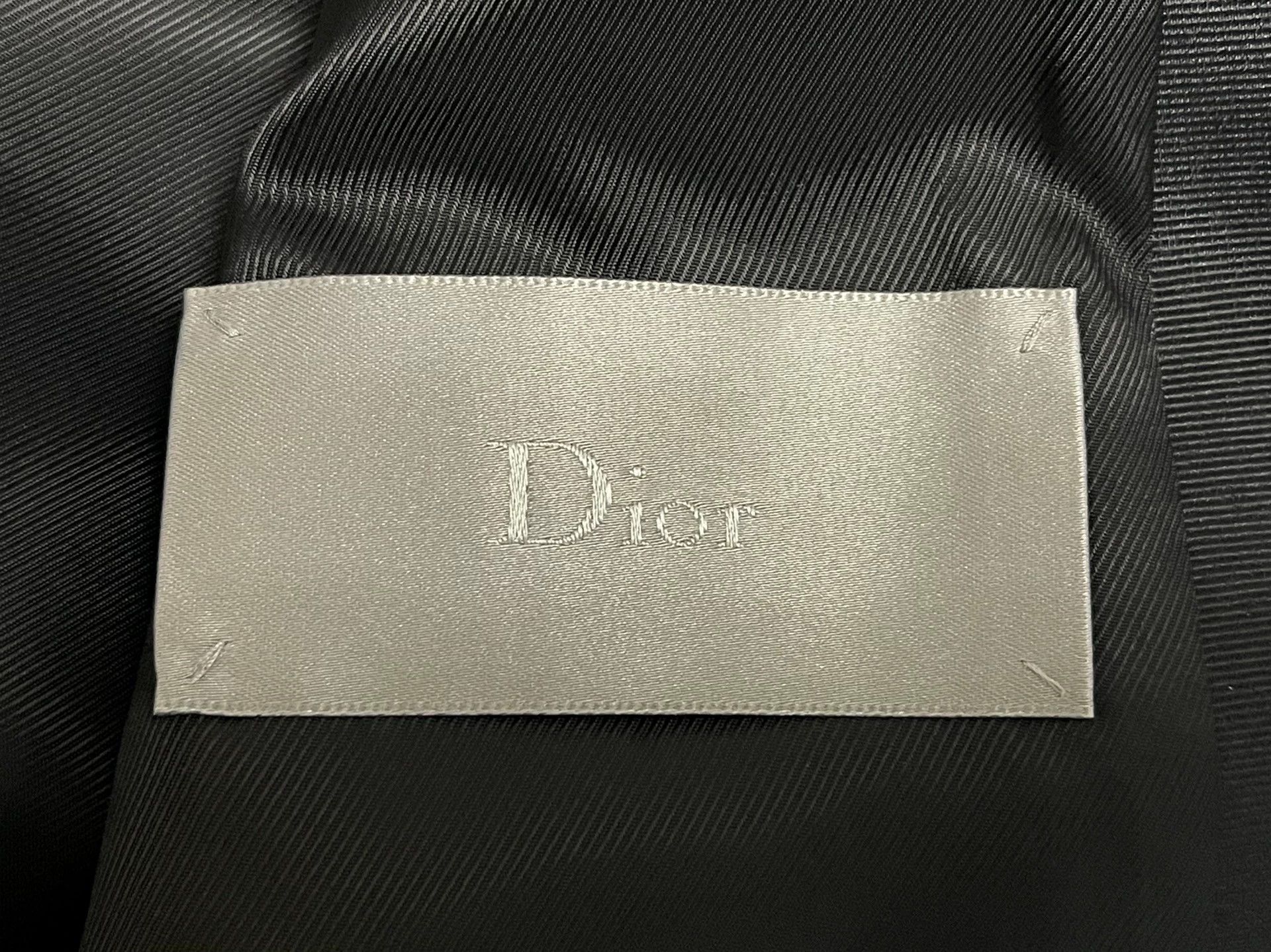 Dior Dior Homme Runway Silk Black OS Jacket 46 Size US S / EU 44-46 / 1 - 5 Thumbnail