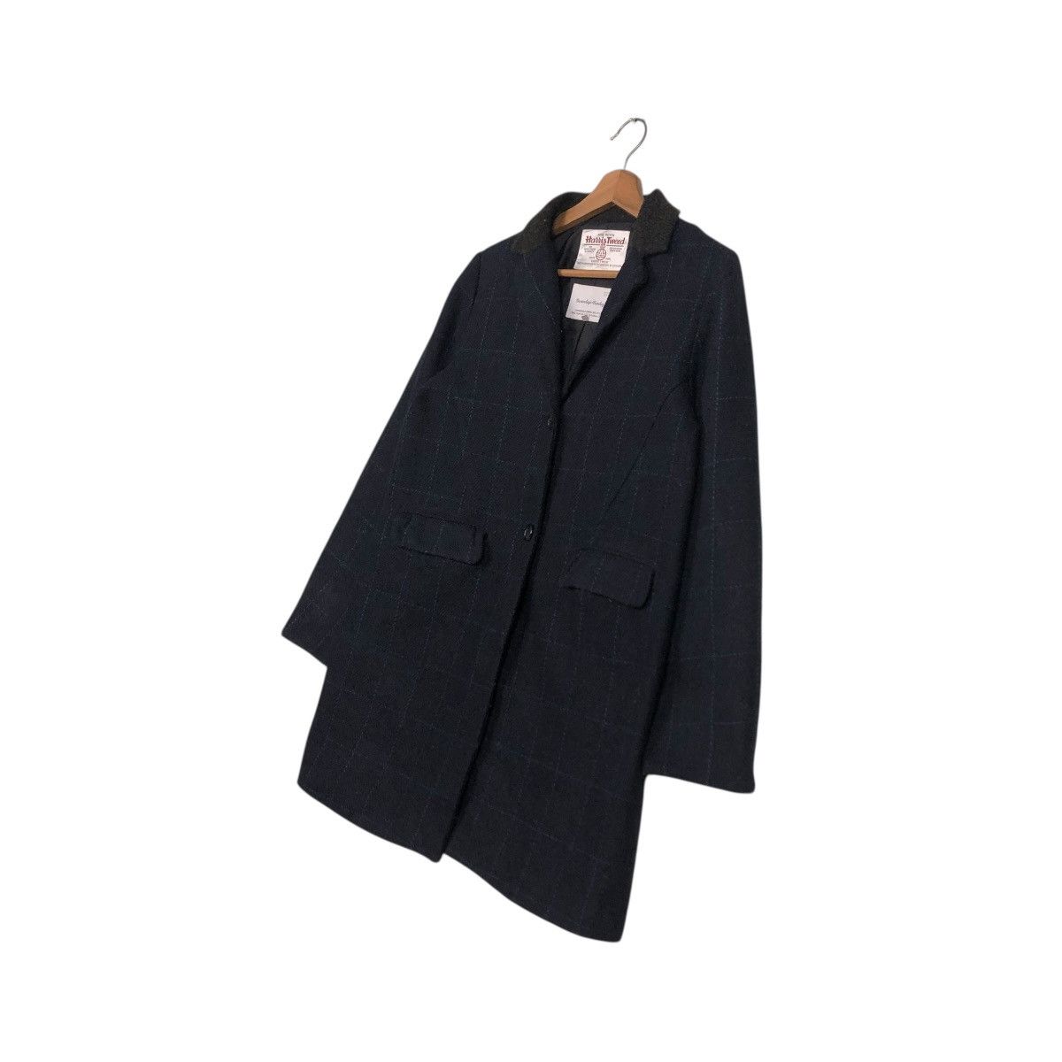 Harris Tweed 🔥VINTAGE WOOL JACKET HARRIS TWEED TARTAN DESIGN Size US L / EU 52-54 / 3 - 4 Thumbnail