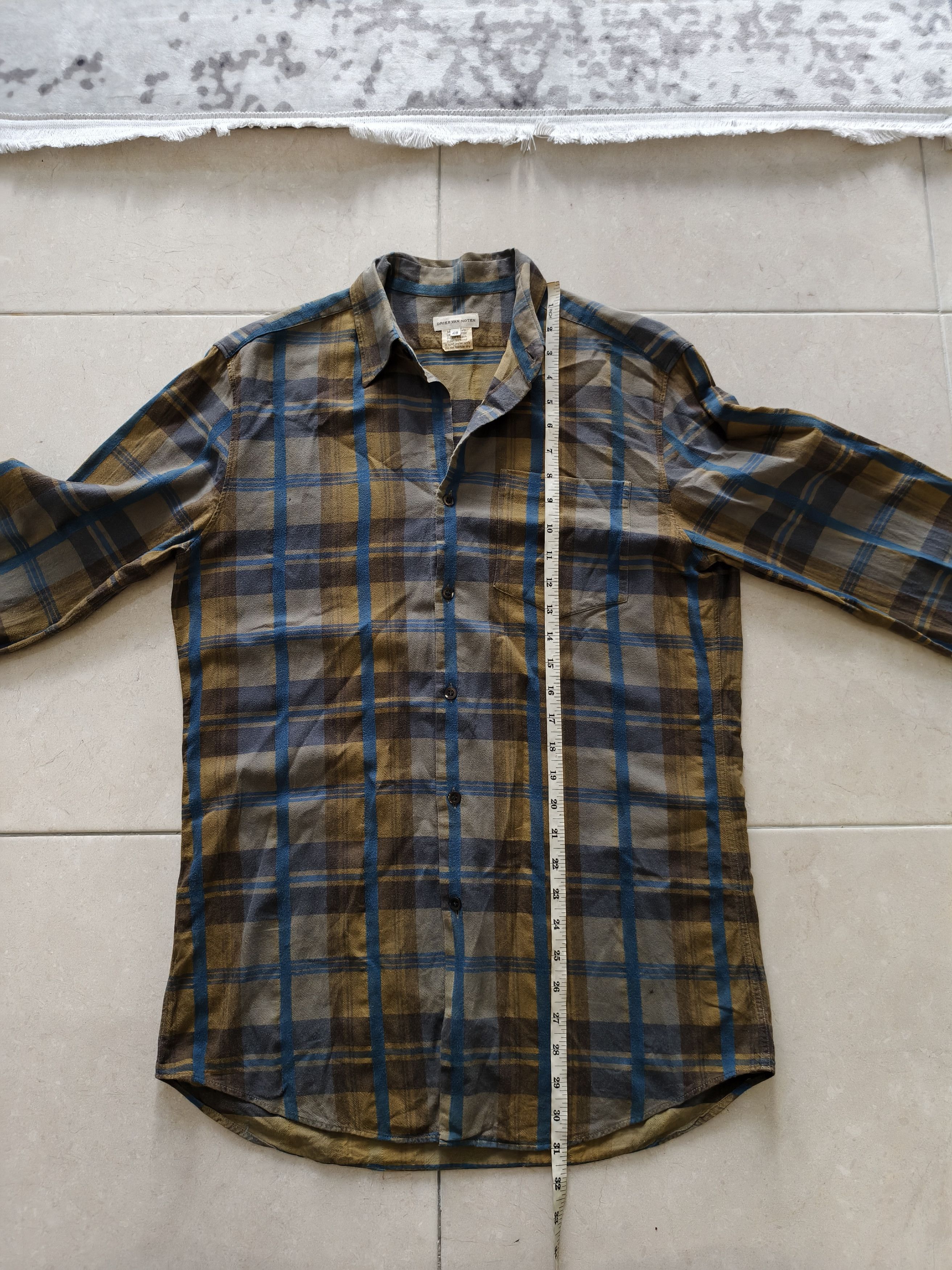 Dries Van Noten 🔥STEALS🔥Very Rare Dries Van Noten Tartan Shadow Plaid Size US M / EU 48-50 / 2 - 6 Thumbnail