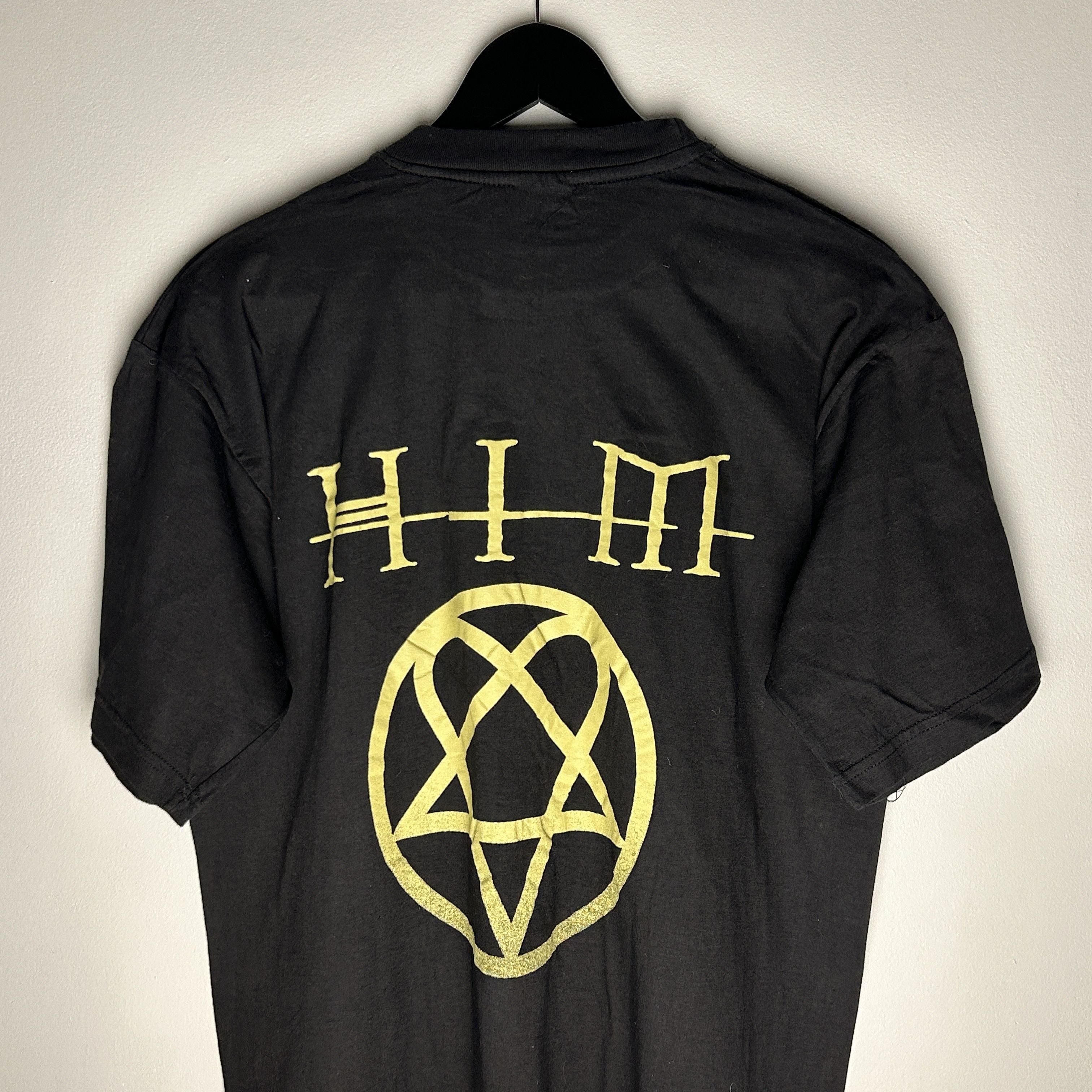 Band Tees Vintage HIM 90’s Band T-shirt Size US L / EU 52-54 / 3 - 4 Thumbnail