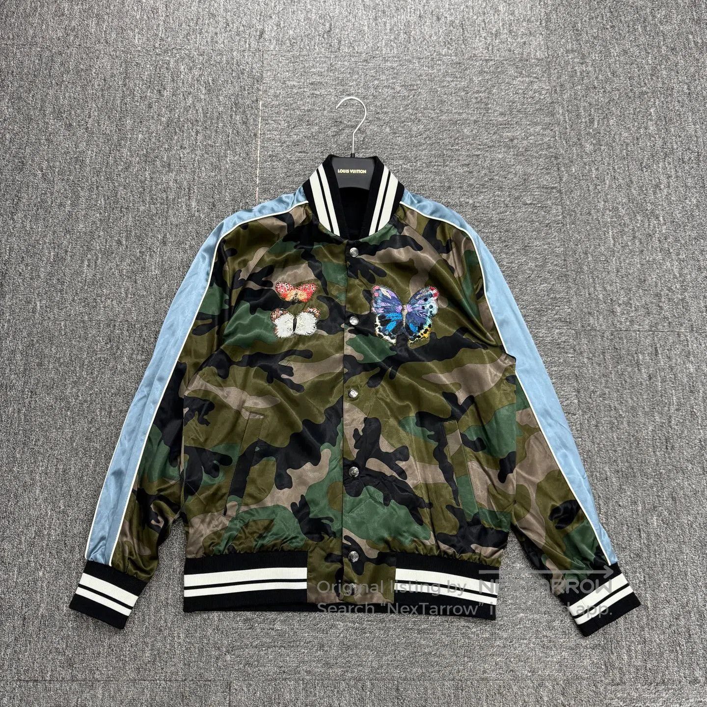 Valentino Valentino Embroidered butterfly camouflage jacket| Size US S / EU 44-46 / 1 - 1 Thumbnail