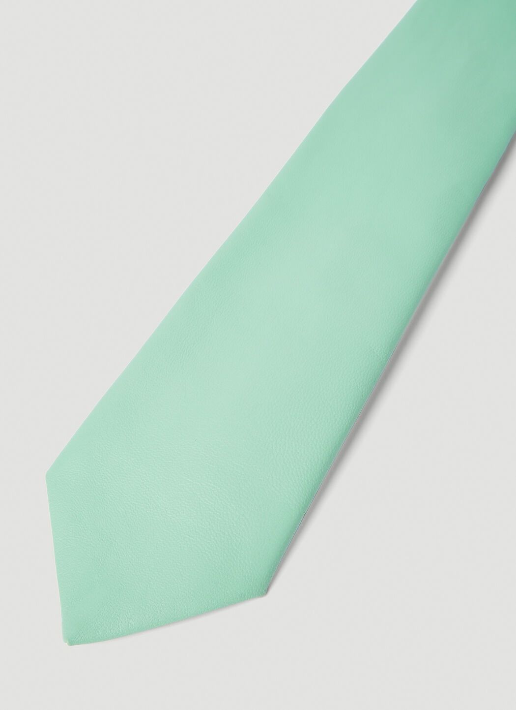 Bottega Veneta o1loc1c1025 Size: OS / 762027 Leather Tie in Mint Green Size ONE SIZE - 3 Thumbnail