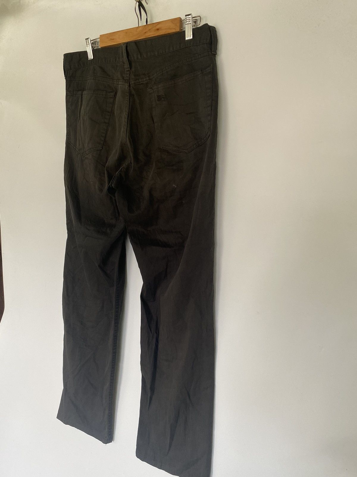 Burberry × Vintage Burberry London Black Stretch Pant Size US 34 / EU 50 - 12 Thumbnail