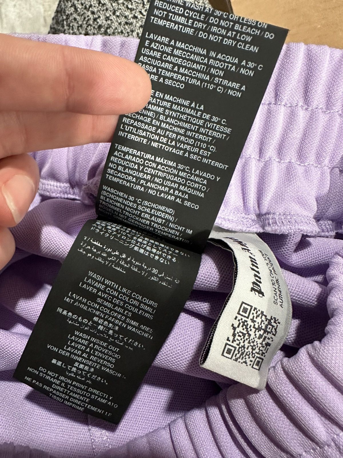 Palm Angels PALM ANGELS TRACK PANTS LILAC Size US 36 / EU 52 - 5 Thumbnail