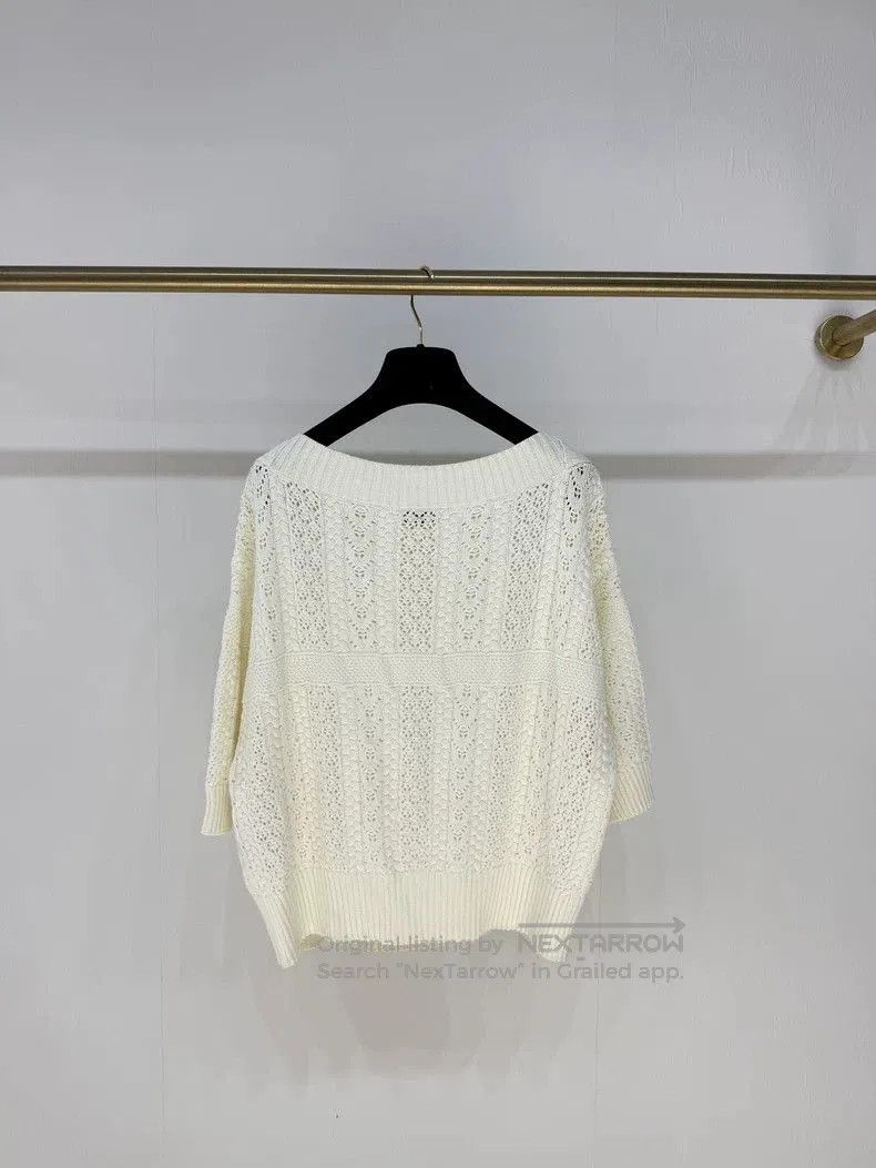 Chanel Chanel Coco Beach Knit Crop Top . Size US M / EU 48-50 / 2 - 7 Thumbnail