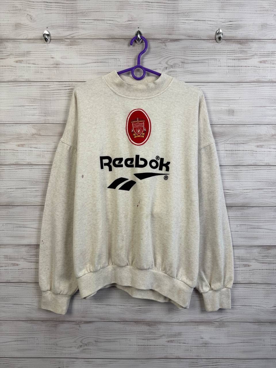 Reebok Vintage Reebok Liverpool sweatshirt size XL Size US XL / EU 56 / 4 - 1 Thumbnail