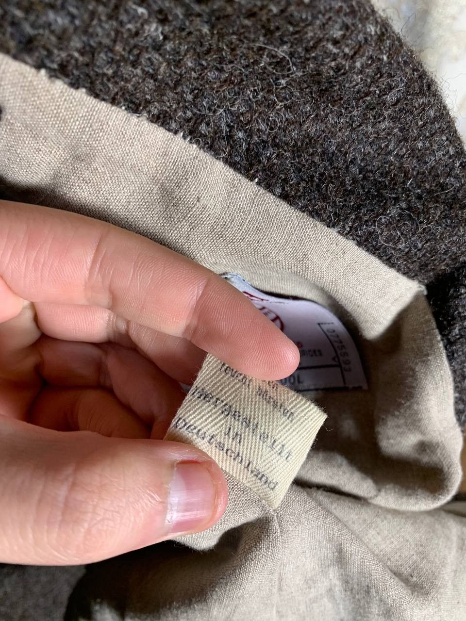 Harris Tweed Vintage Greenpeace Harris Tweed Casual Blazer England 90s Size 46S - 6 Thumbnail