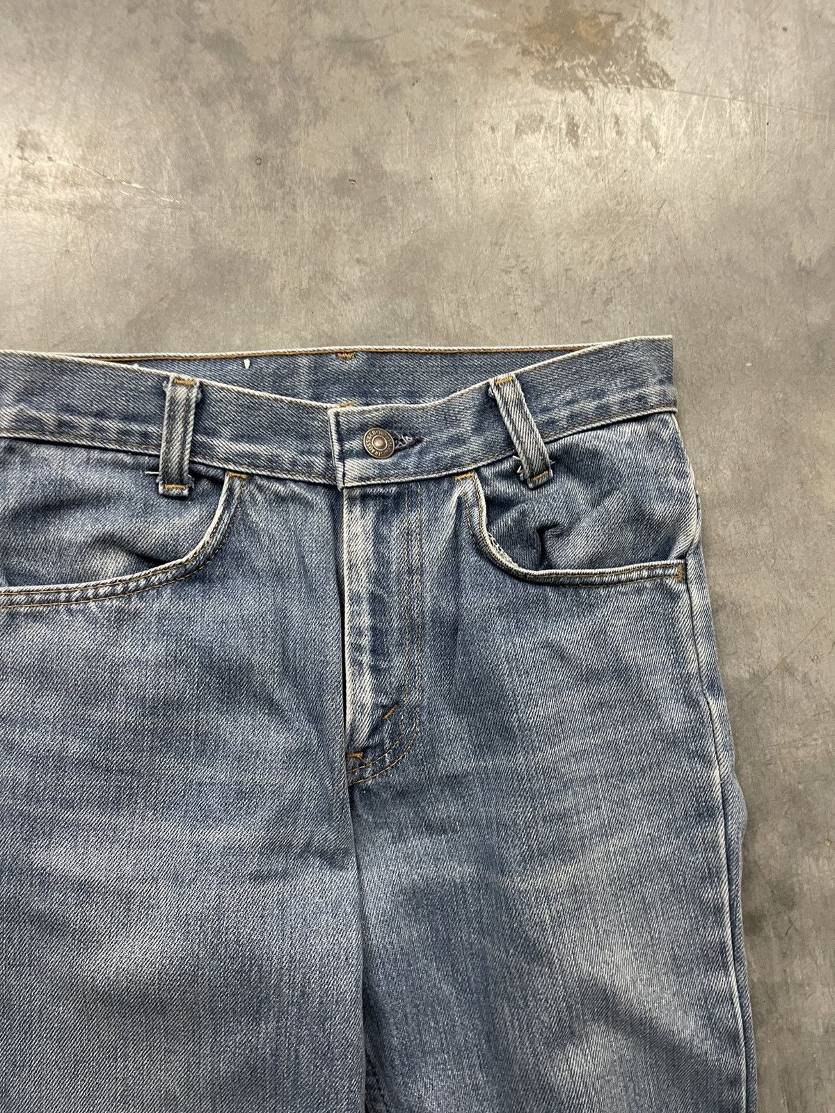 Levi's Vintage 70s Levi’s Flare Jeans (27x32) Size US 28 / EU 44 - 3 Thumbnail