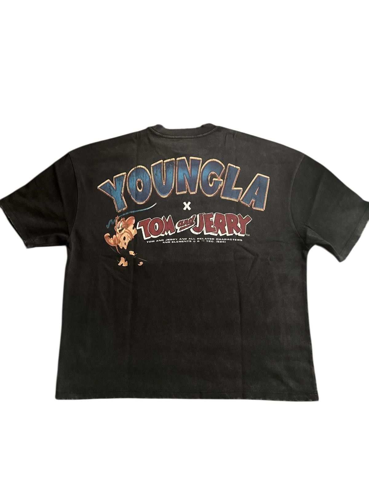 YoungLA YoungLA x Tom and Jerry Graphic T-Shirt Black Size US M / EU 48-50 / 2 - 2 Thumbnail