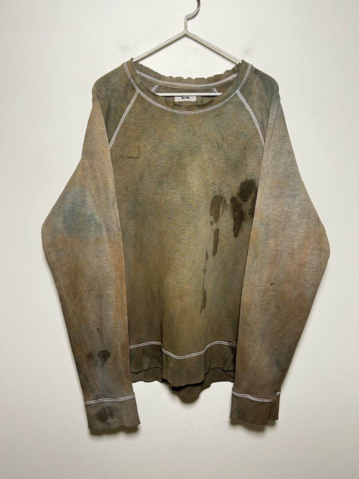 Acne Studios acne studios painters sweatshirt crewneck 1/1 Size US L / EU 52-54 / 3 - 1 Thumbnail