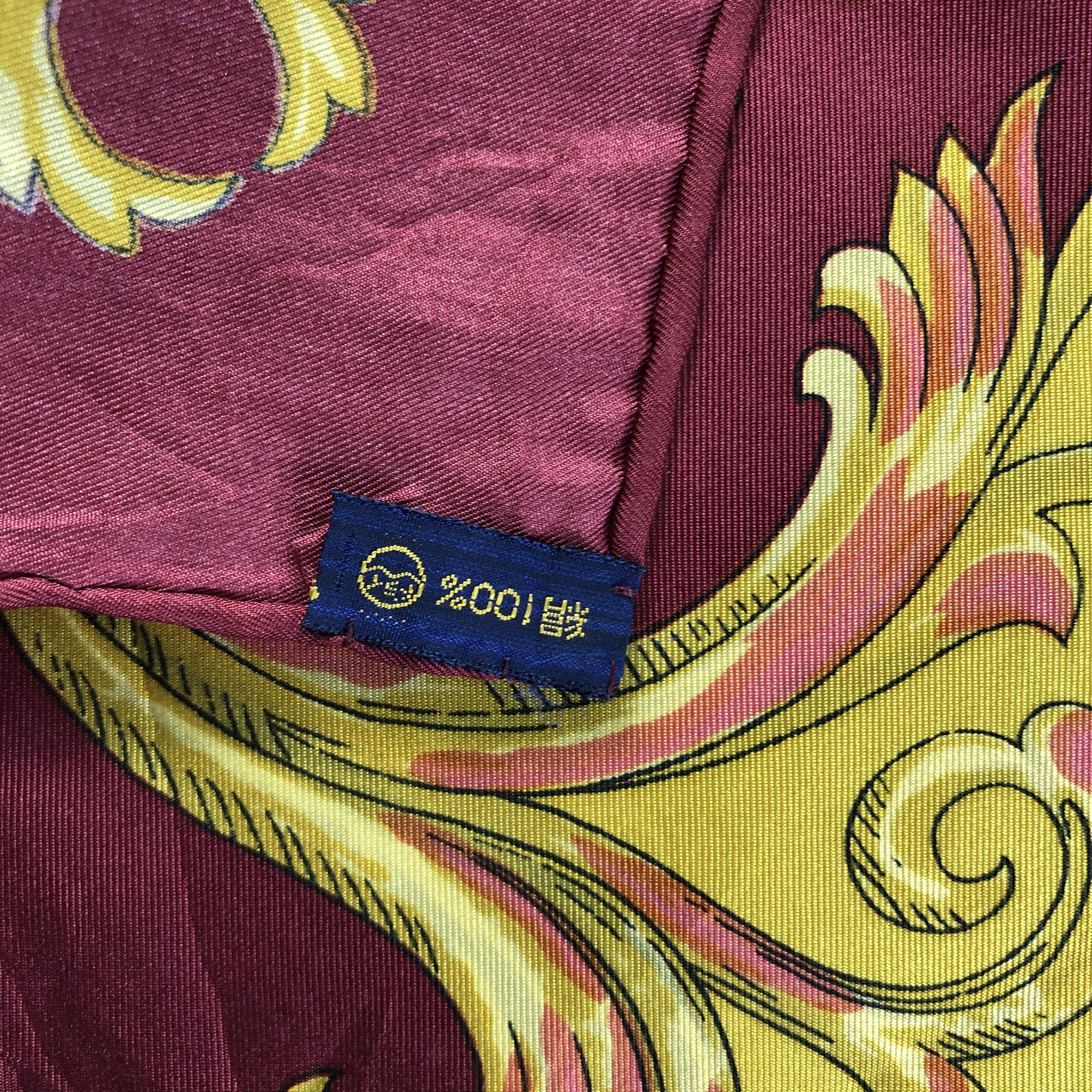 Vintage Vintage Silk Scarf Size ONE SIZE - 5 Thumbnail