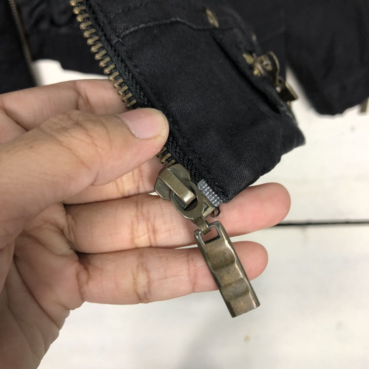 Vintage 🔥BONDAGE BIKER JACKET PUNK STYLE CHEEKY ITALY ISSEY MIYAKE Size US M / EU 48-50 / 2 - 18 Thumbnail