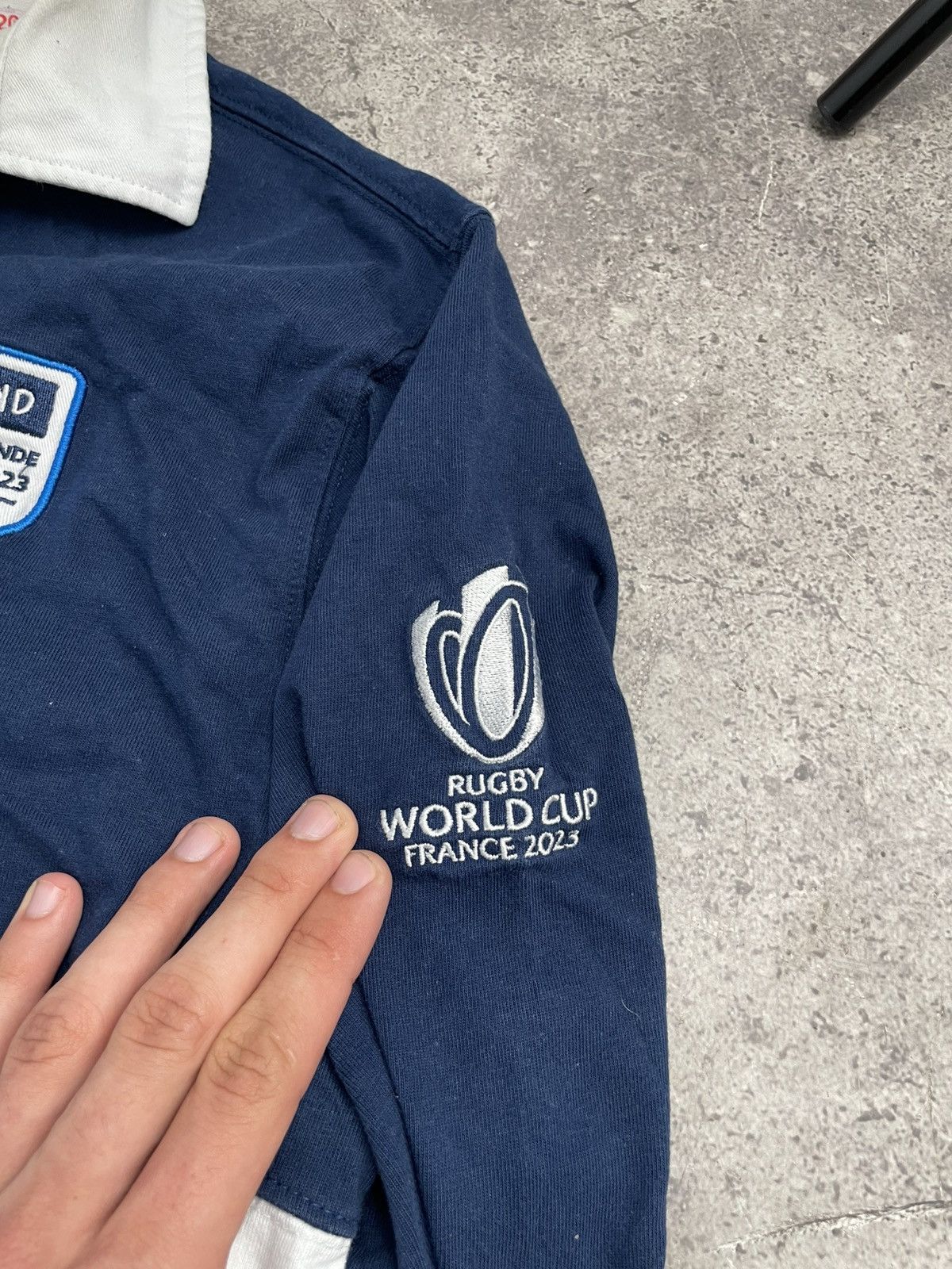 Rugby Ralph Lauren × Vintage Scotland Rugby Worldcup rugby jersey long-sleeve mens Size US XL / EU 56 / 4 - 4 Thumbnail
