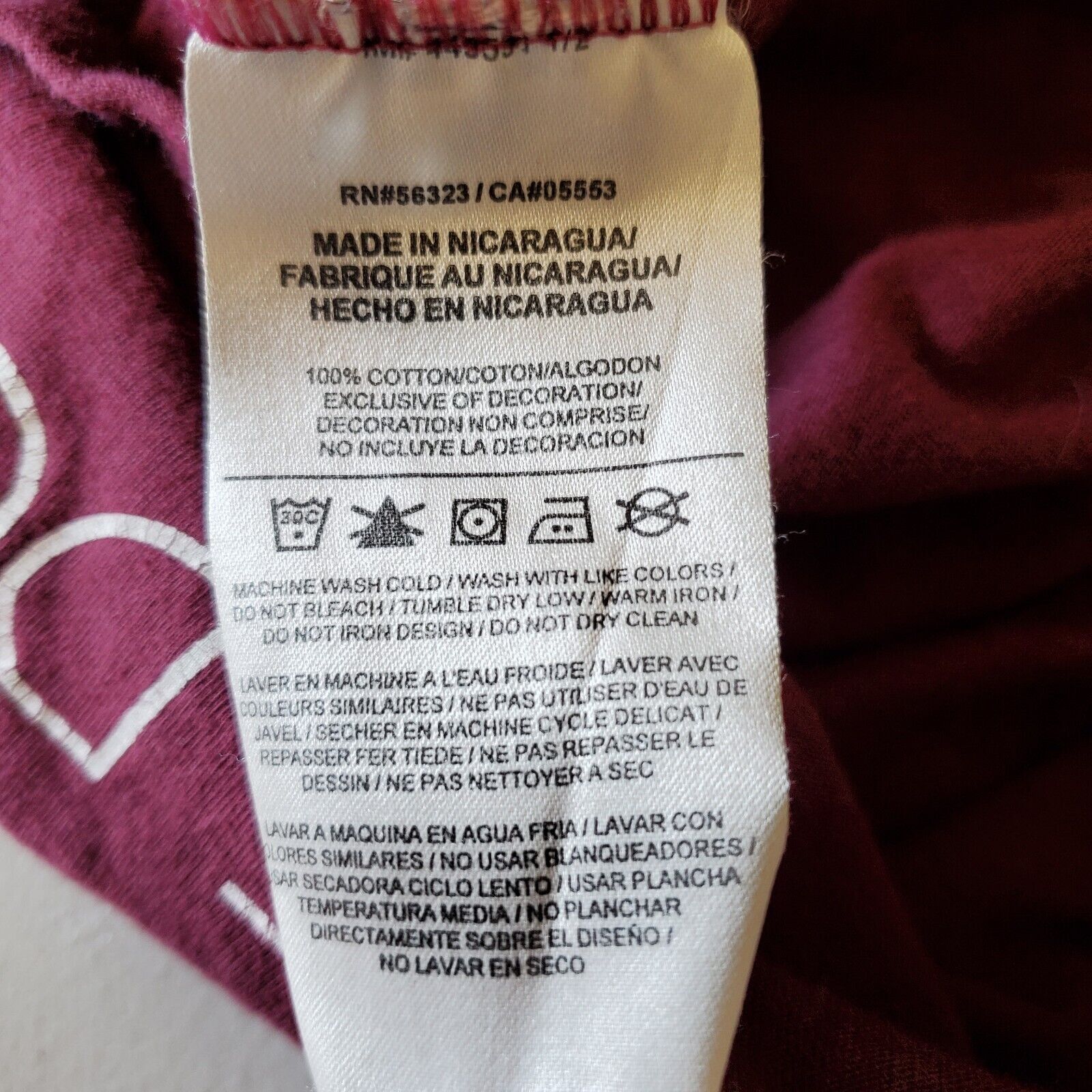 Nike The Nike Tee Shirt Women Small Athletic Cut T-Shirt Maroon Size S / US 4 / IT 40 - 10 Thumbnail