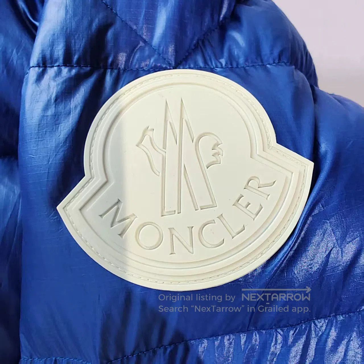 Moncler moncler men's blue puffer jacket, size 2. Size US M / EU 48-50 / 2 - 6 Thumbnail