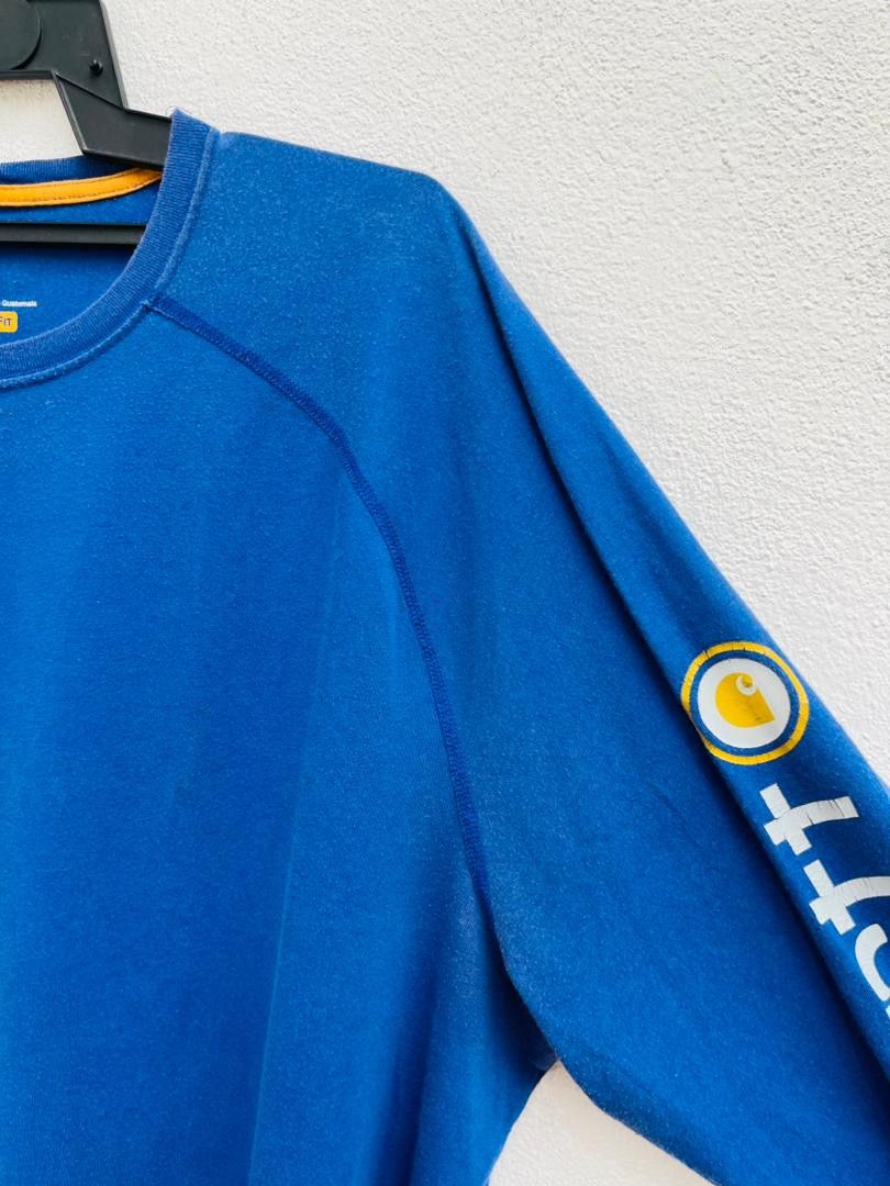 Carhartt × Japanese Brand Vintage Carhatt Streetwear Fashion Style Long Sleeve Size US XXL / EU 58 / 5 - 6 Thumbnail