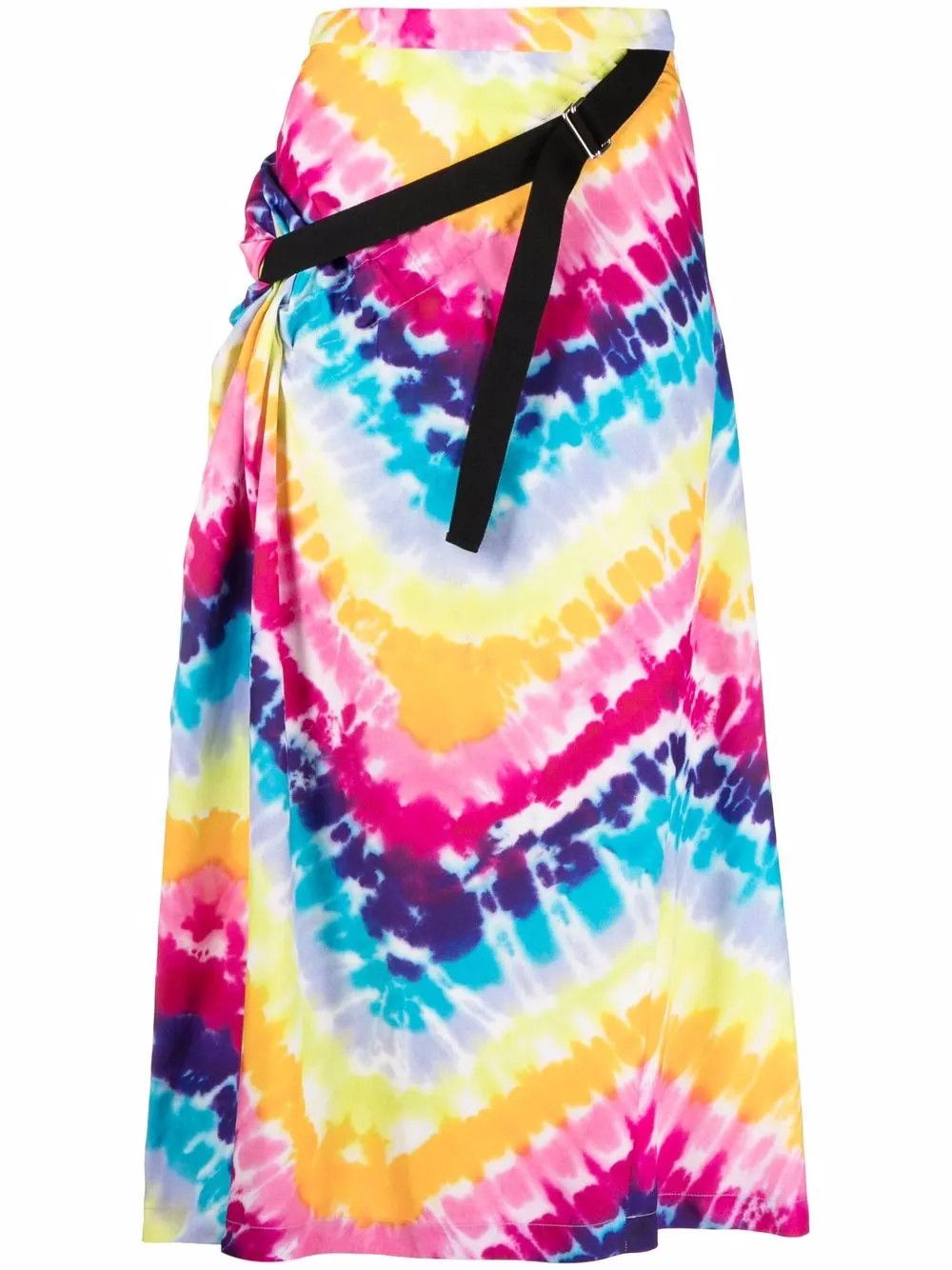 Kenzo o1y1025 Midi Skirt in Multicolor Size 27" / US 4 / IT 40 - 1 Thumbnail