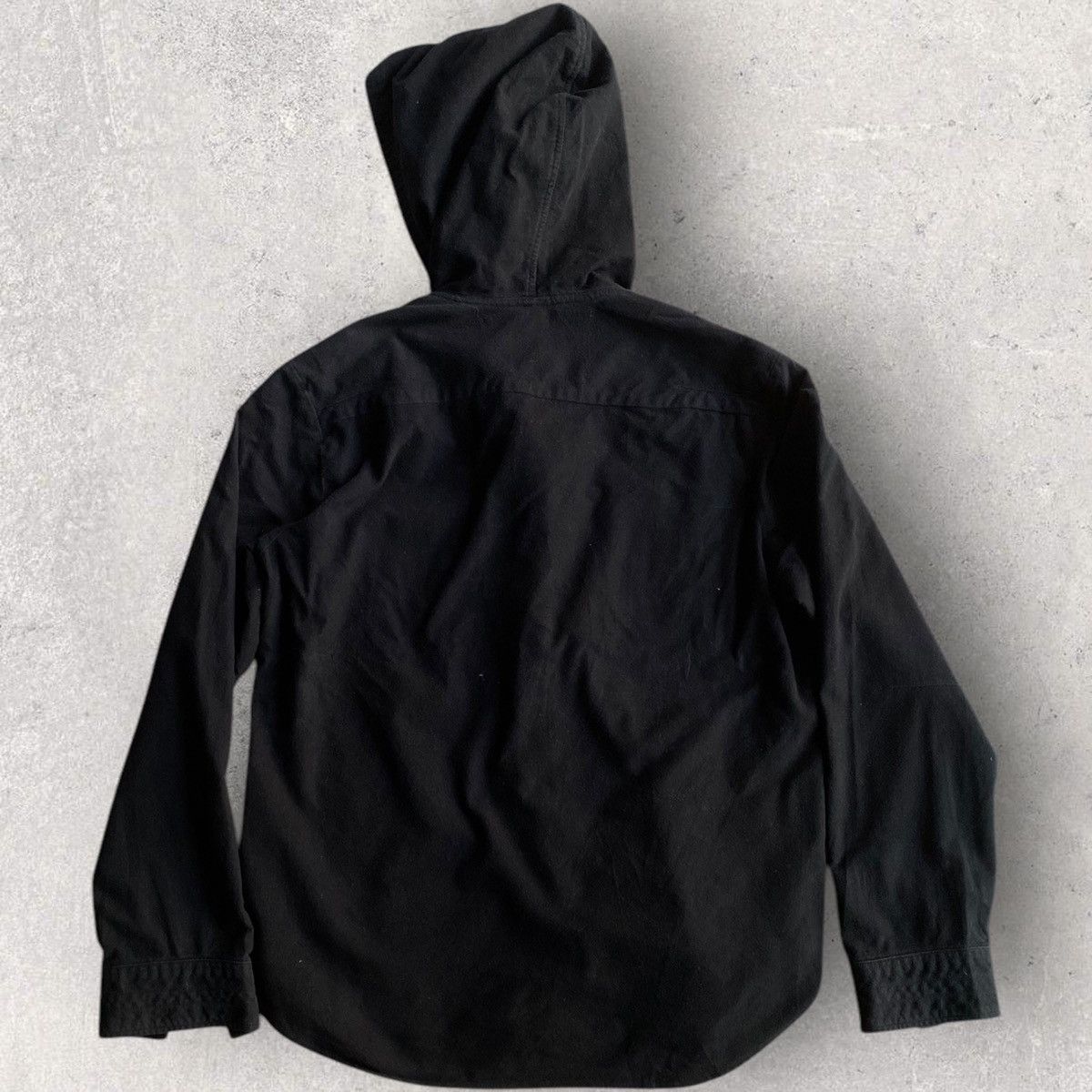 Number (N)ine Hybrid Black Fleece Shirt Size US S / EU 44-46 / 1 - 5 Thumbnail