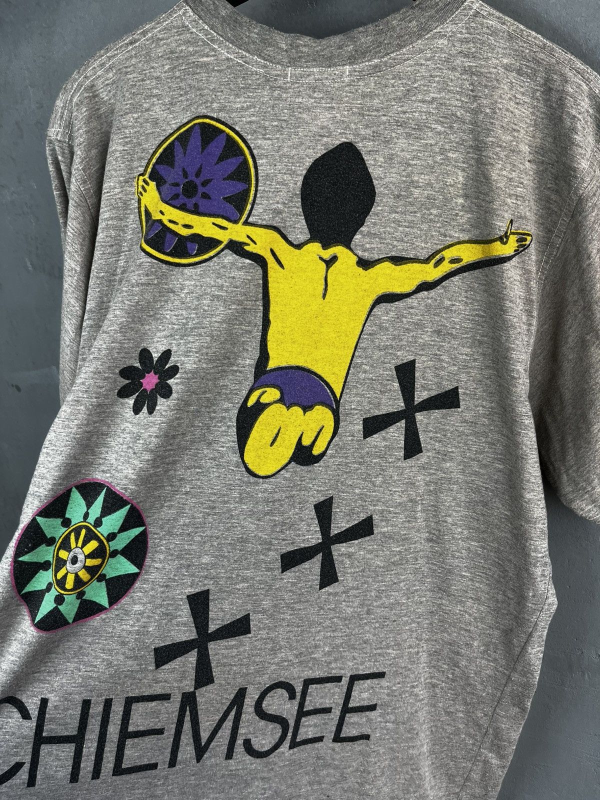Vintage 90s Chiemsee T-Shirt vintage Size US XXL / EU 58 / 5 - 7 Thumbnail