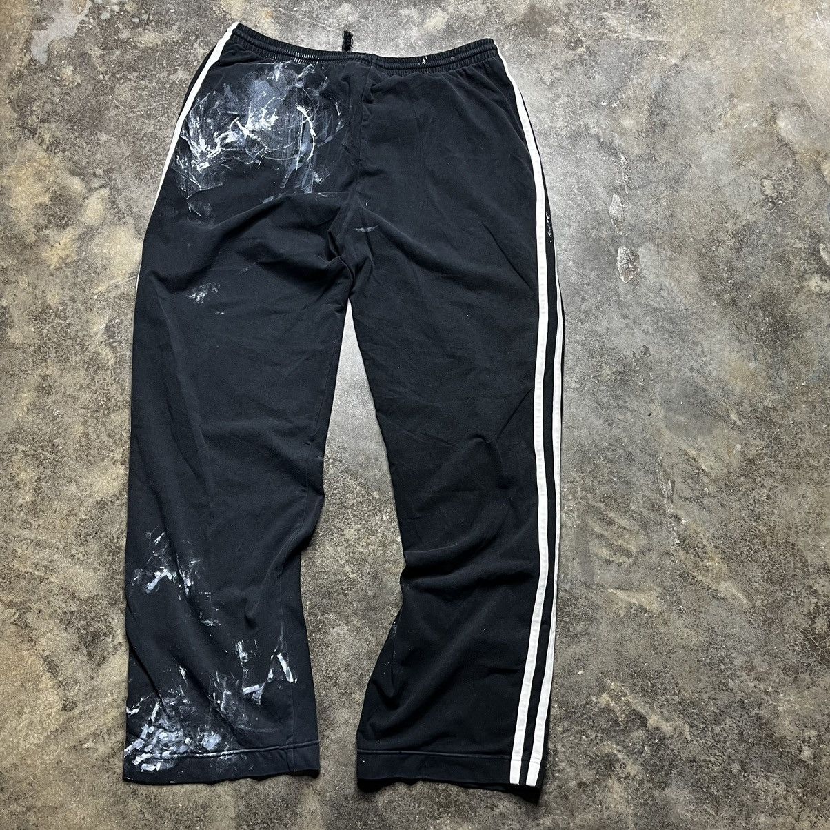 Vintage vintage striped faded black painter sweats Size US 32 / EU 48 - 8 Thumbnail