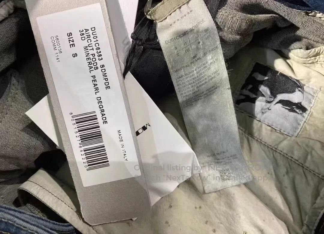 Rick Owens Rick Owens Distressed Denim Cargo Shorts. Size US 30 / EU 46 - 6 Thumbnail