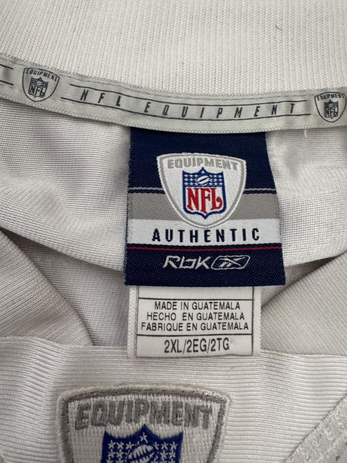 NFL Vintage Reebok NFL Football #15 Jersey White Size US XXL / EU 58 / 5 - 6 Thumbnail