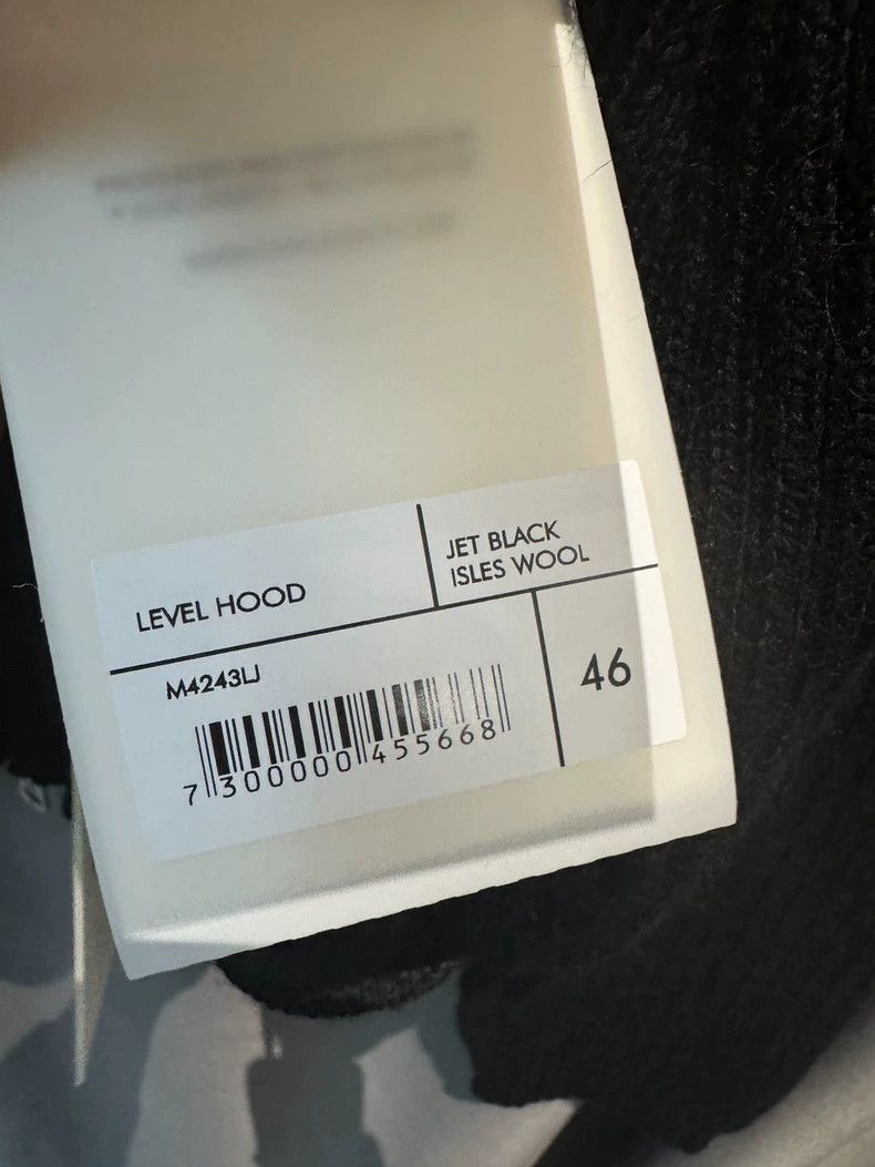 Our Legacy Our Legacy size46 Black woolen hooded sweater Size US S / EU 44-46 / 1 - 3 Thumbnail
