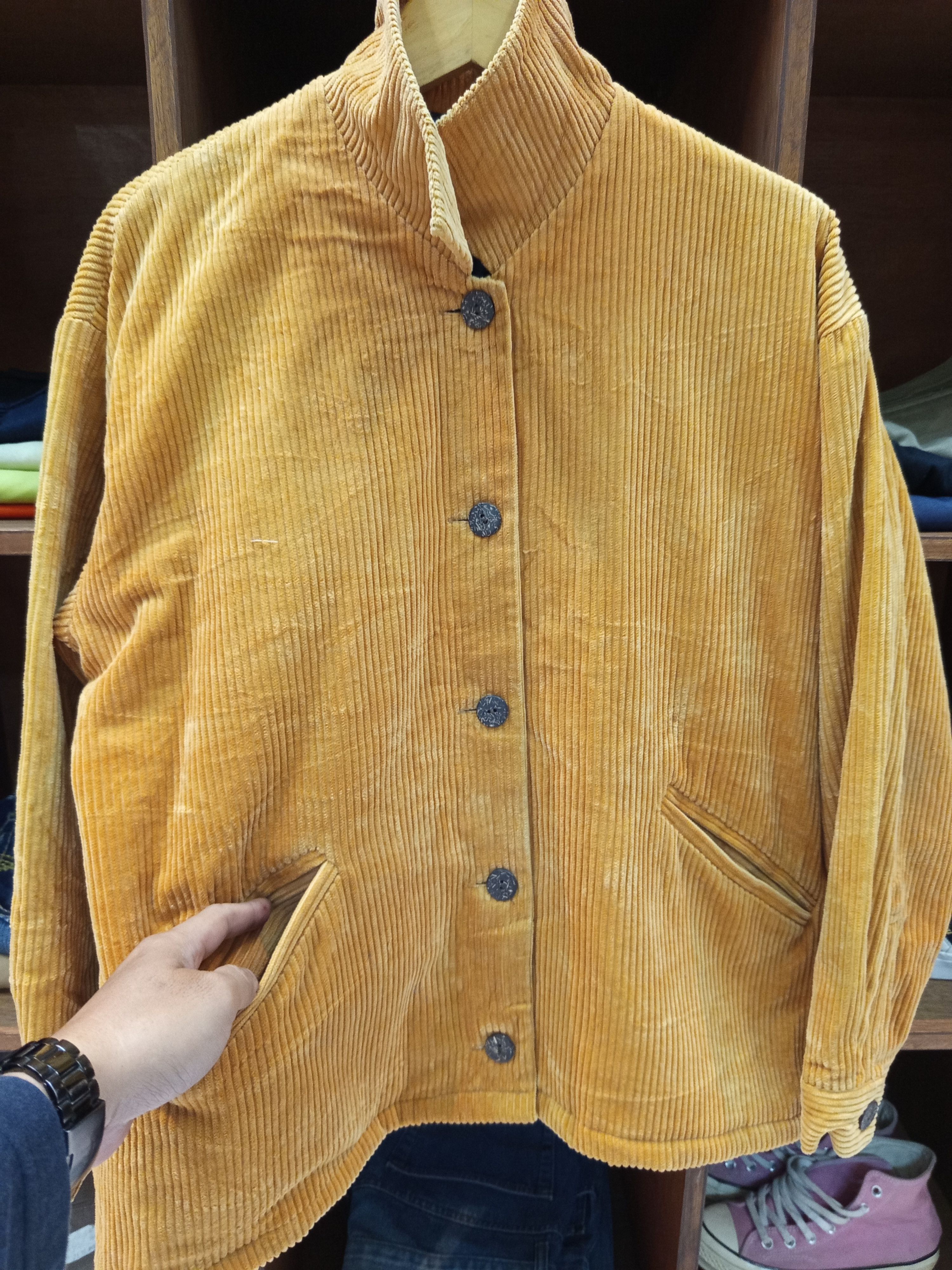 Vintage 1990s Quilted Corduroy Jacket Size M / US 6-8 / IT 42-44 - 7 Thumbnail