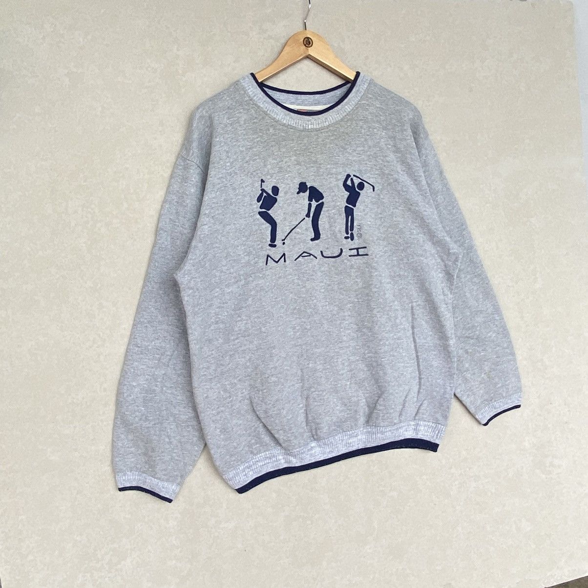 Other Vintage Leisure Big Embroidered Crewneck Sweatshirt Gray Size US L / EU 52-54 / 3 - 3 Thumbnail