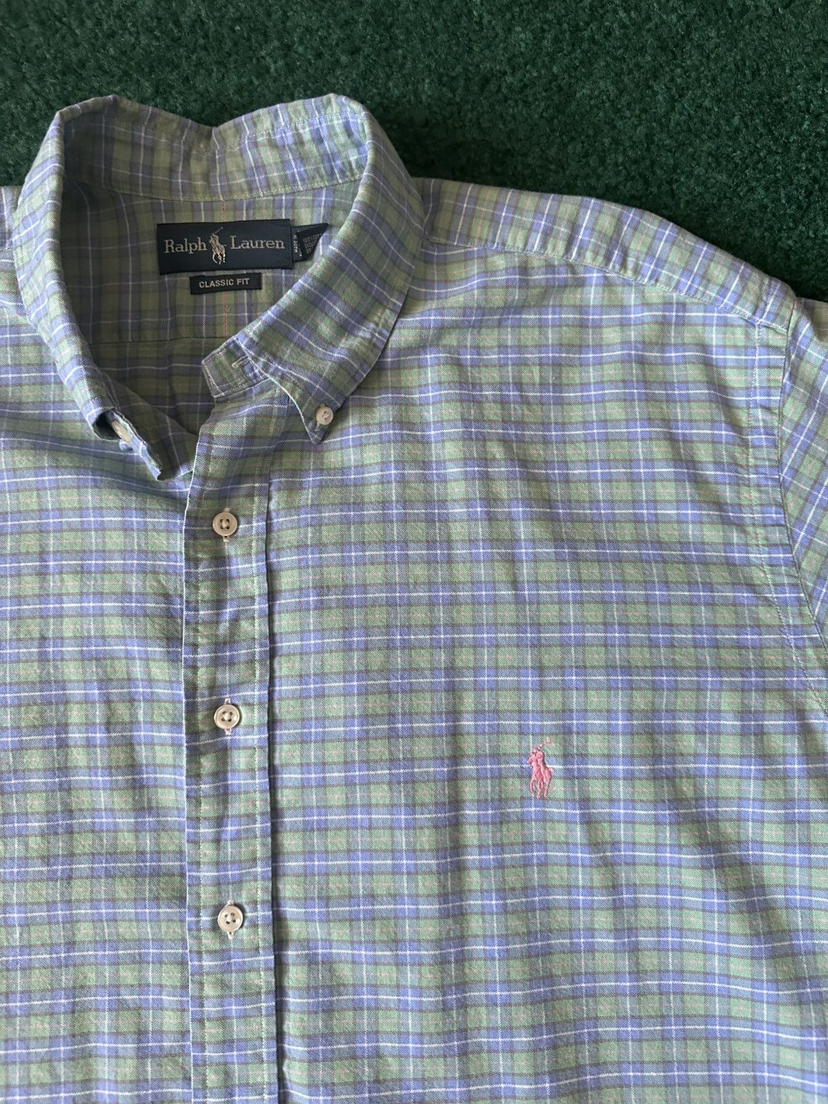 Ralph Lauren Ralph Lauren Classic Fit Plaid Shirt Size US XXL / EU 58 / 5 - 2 Thumbnail