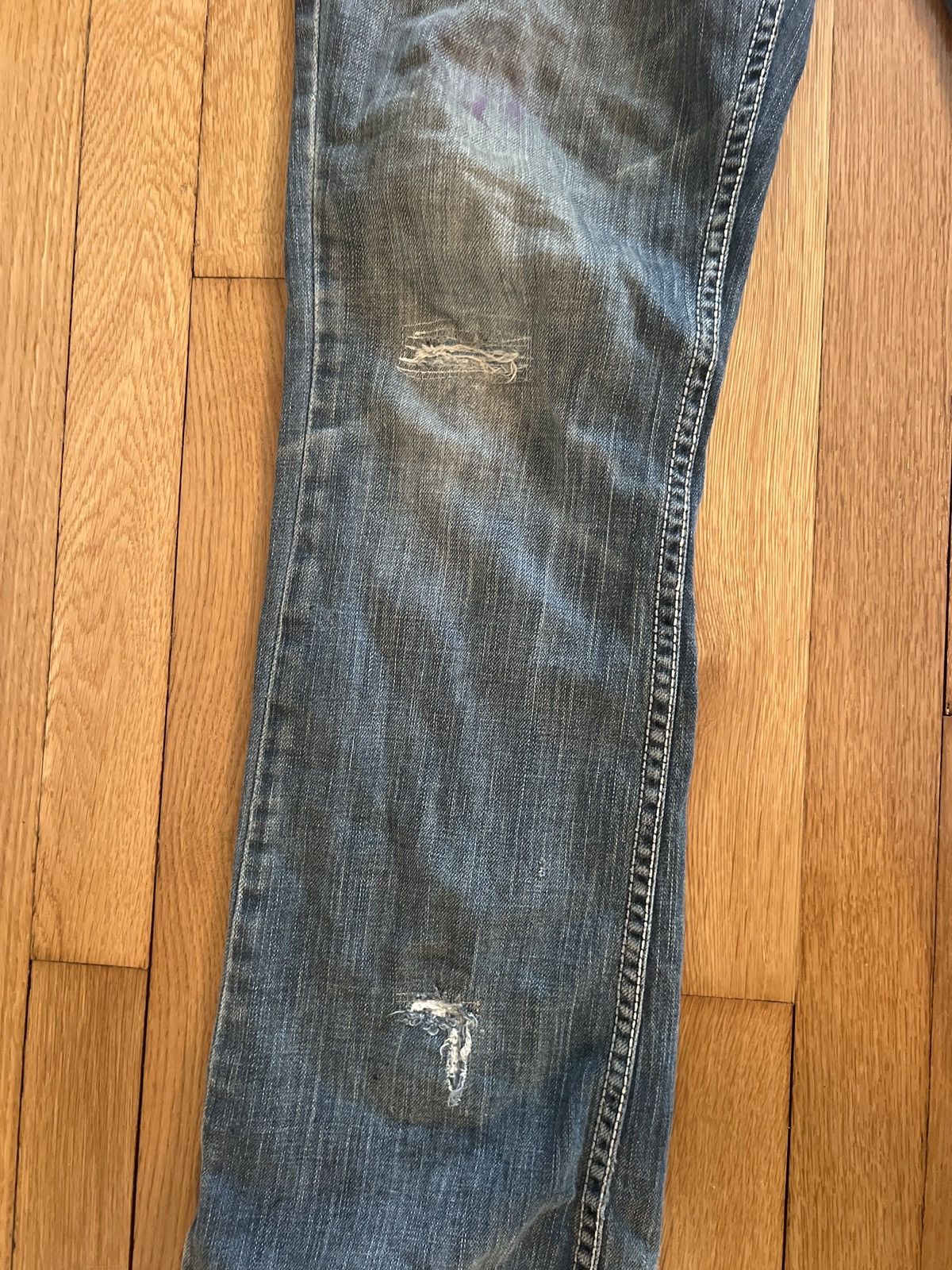 Vintage × Wrangler vintage wrangler mud wash distressed denim Size US 30 / EU 46 - 3 Thumbnail