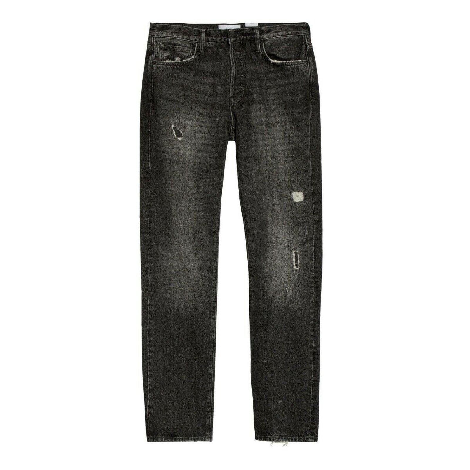 Ovadia & Sons Ovadia & Sons Men's Straight Taper Jeans Black Denim Size 32 Size US 32 / EU 48 - 3 Thumbnail