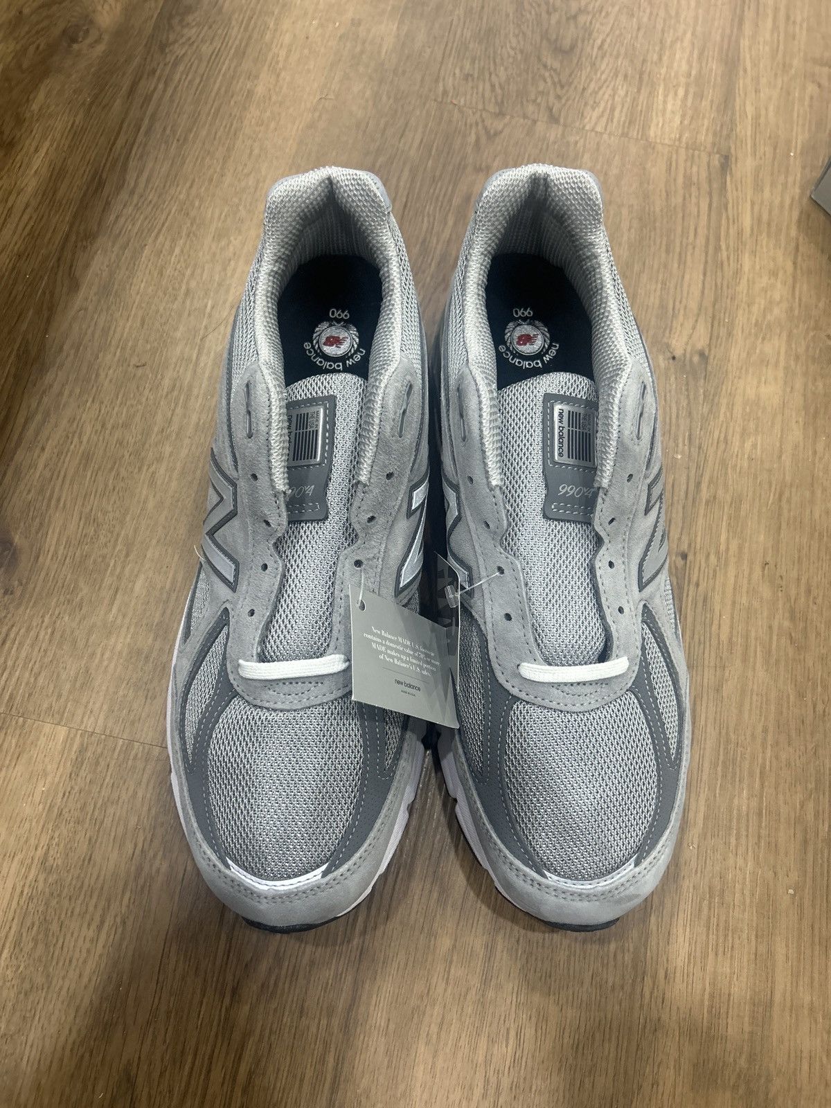 New Balance New Balance 990v4 Grey Size US 12 / EU 45 - 6 Thumbnail