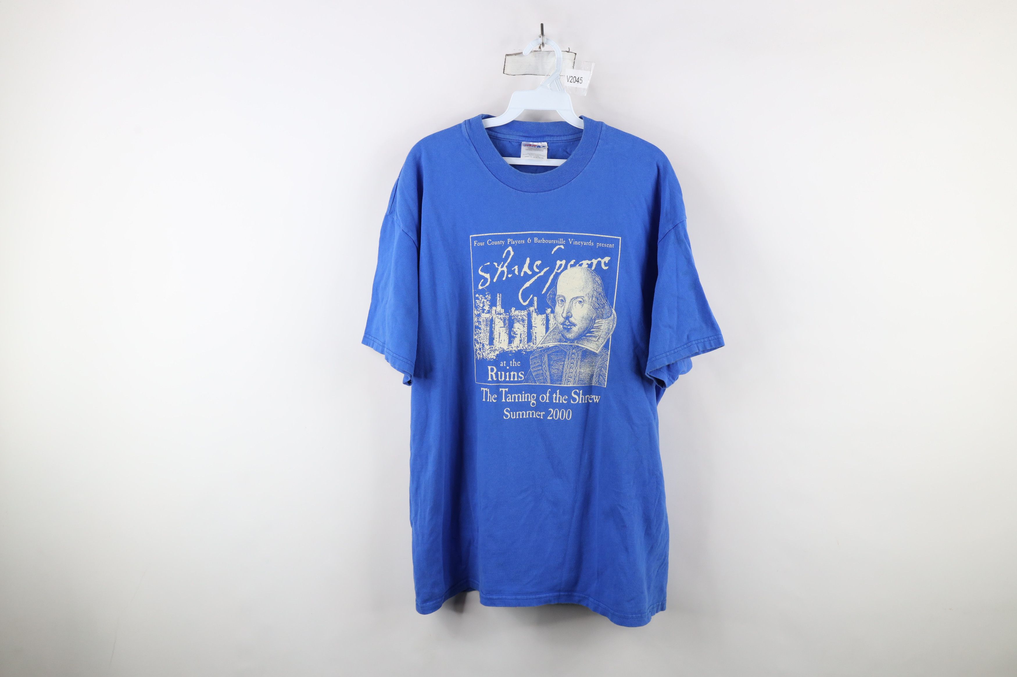 Vintage Vintage Y2K Shakespeare The Taming of the Shrew T-Shirt Size US XL / EU 56 / 4 - 1 Thumbnail