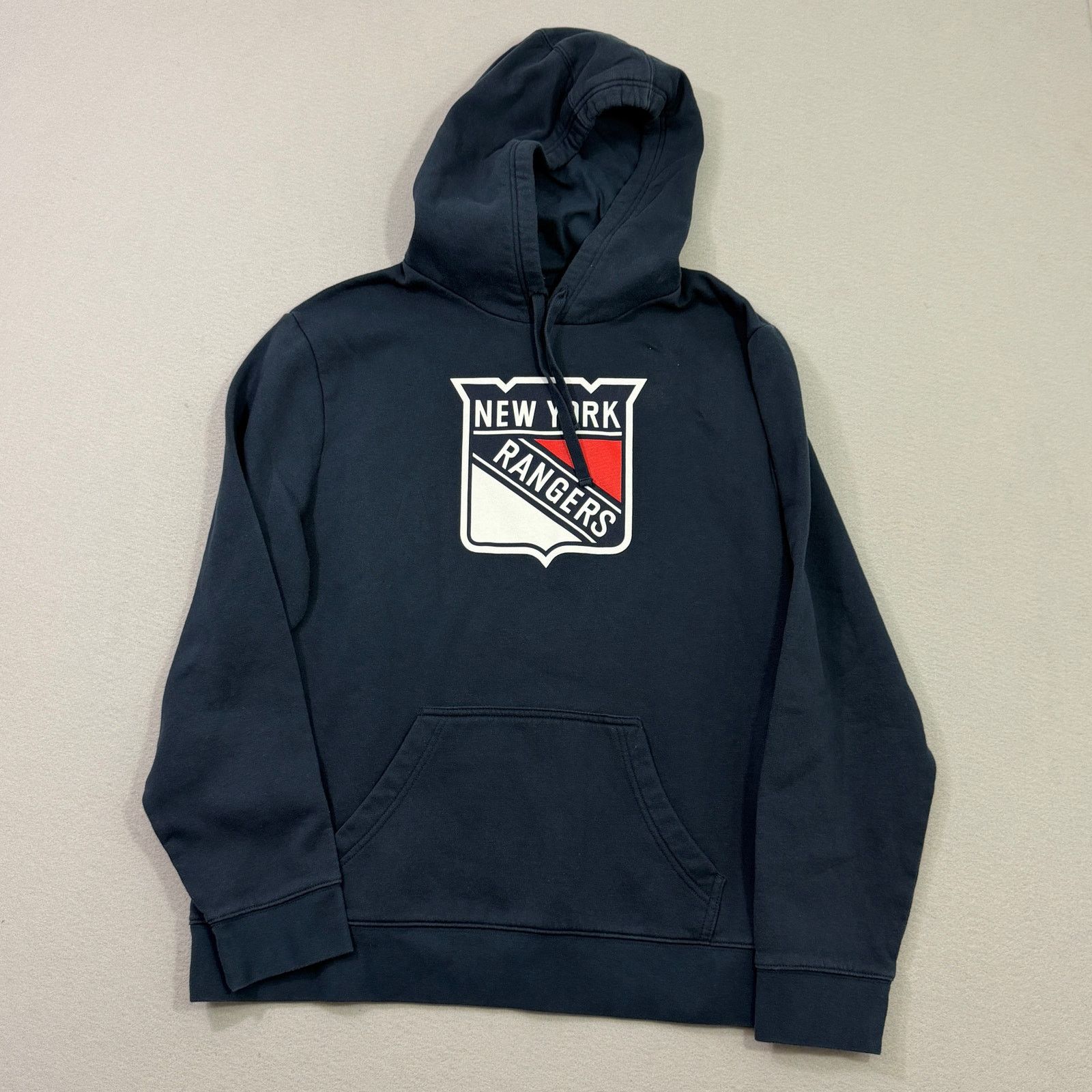 NHL Fanatics New York Rangers Hoodie Men's Extra Large Blue Size US XL / EU 56 / 4 - 1 Thumbnail