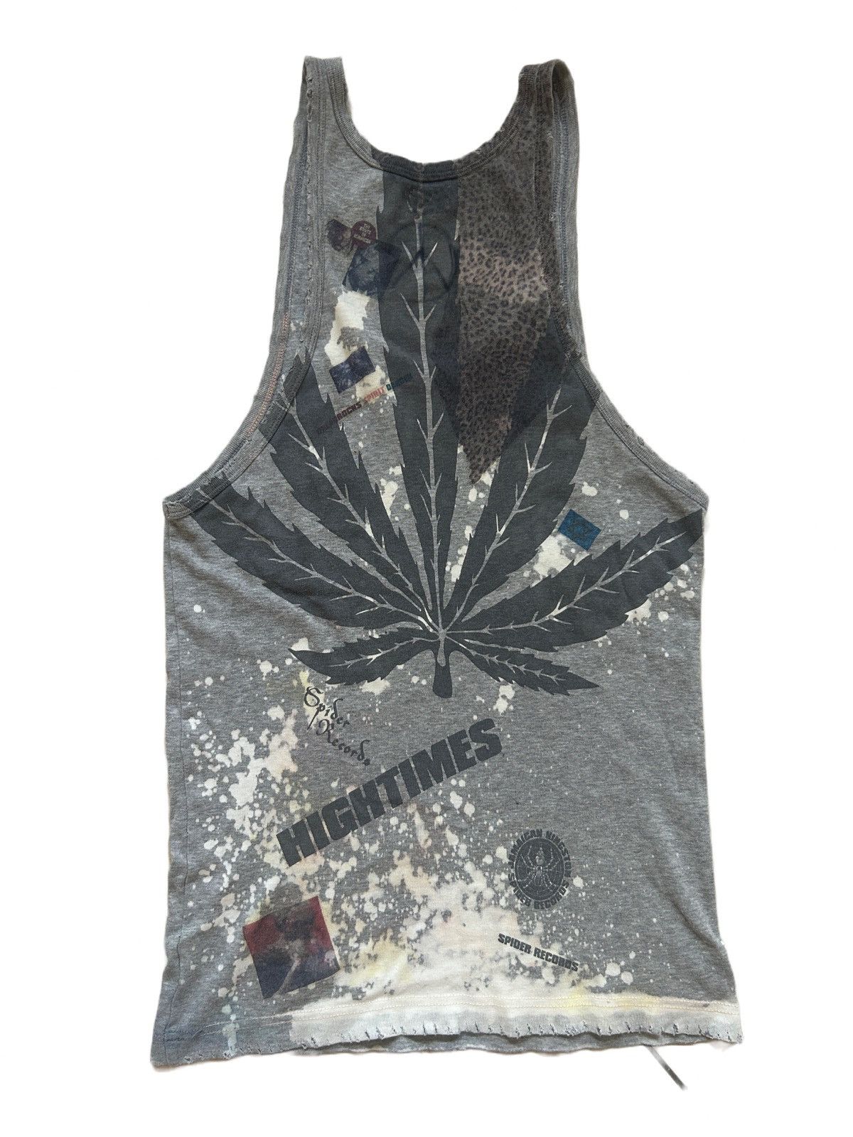 LGB LE GRANDE BLEU TANK TOP “JAMAICAN TIMES / WEED” TANK