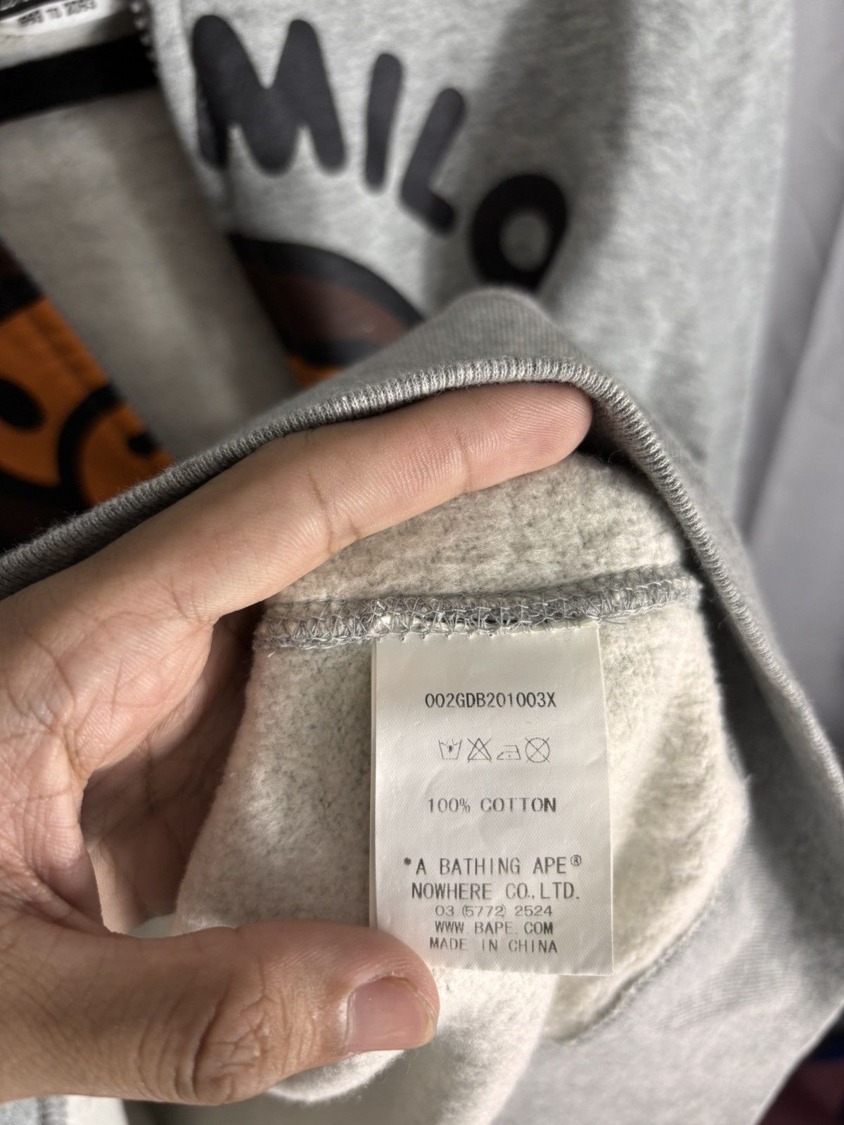 Bape Rare Bape Baby Milo Zip Up Hoodie Size US M / EU 48-50 / 2 - 4 Thumbnail