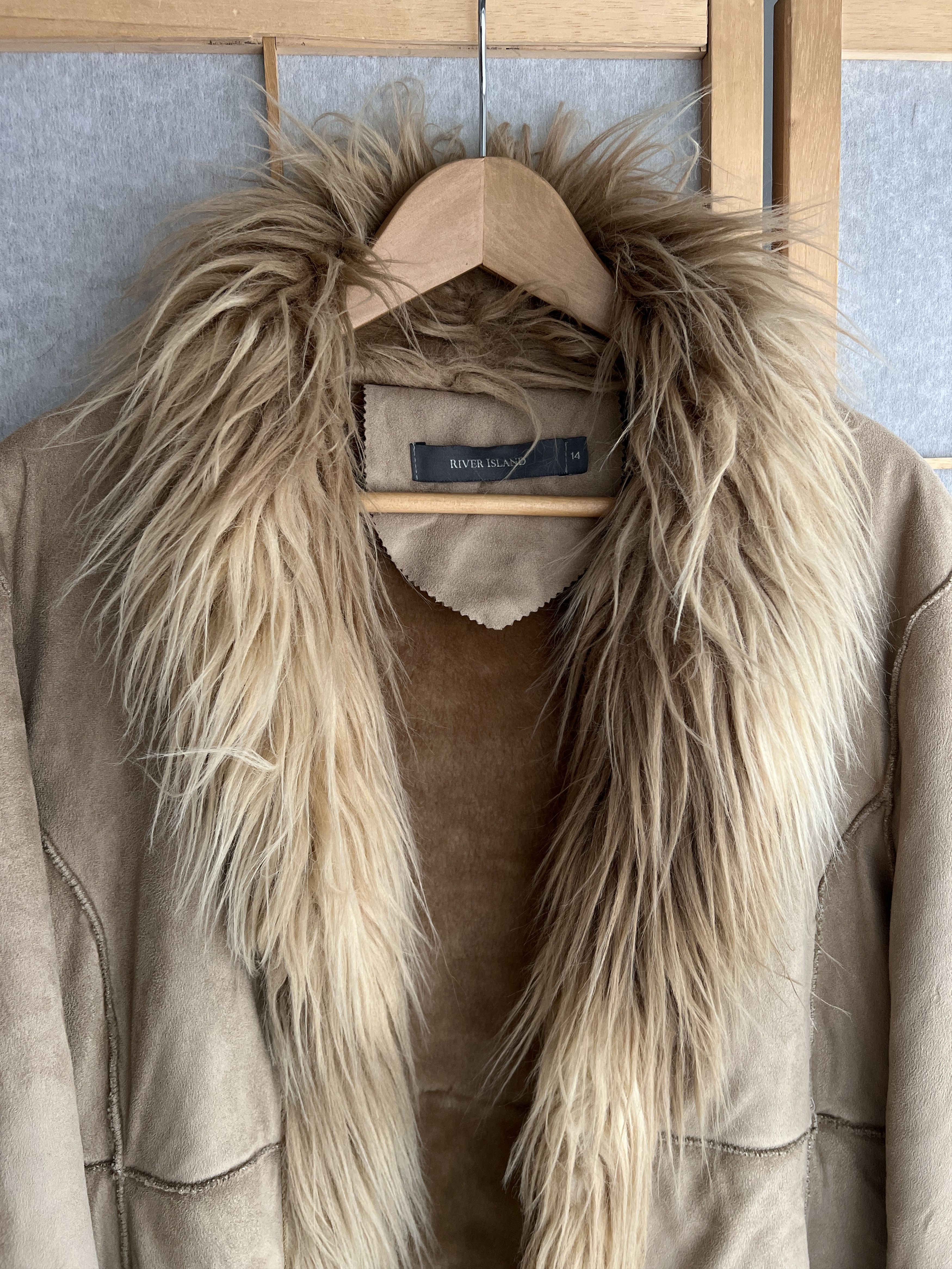 Hysteric Glamour Avant garde Balenciaga style shearling coat faux fur jacket Size L / US 10 / IT 46 - 8 Thumbnail