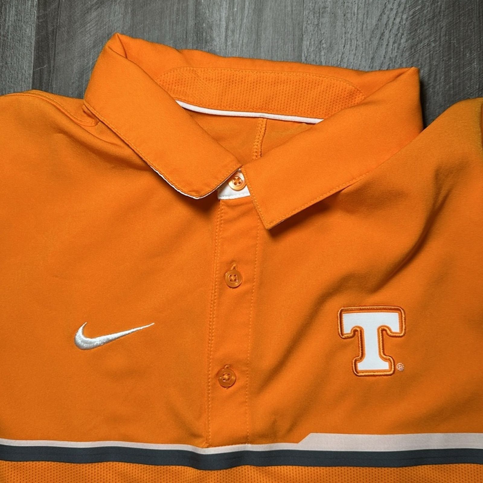 Nike Tennessee Volunteers Nike Dri Fit Mesh Polo - Small Size US S / EU 44-46 / 1 - 6 Thumbnail