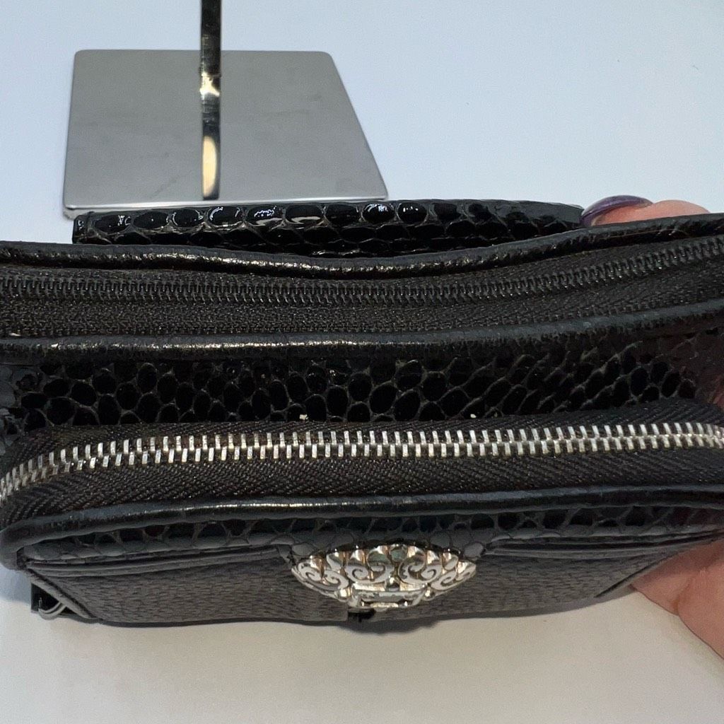 Brighton Brighton Vintage Small Crossbody Croc Embossed Wallet Size ONE SIZE - 4 Thumbnail