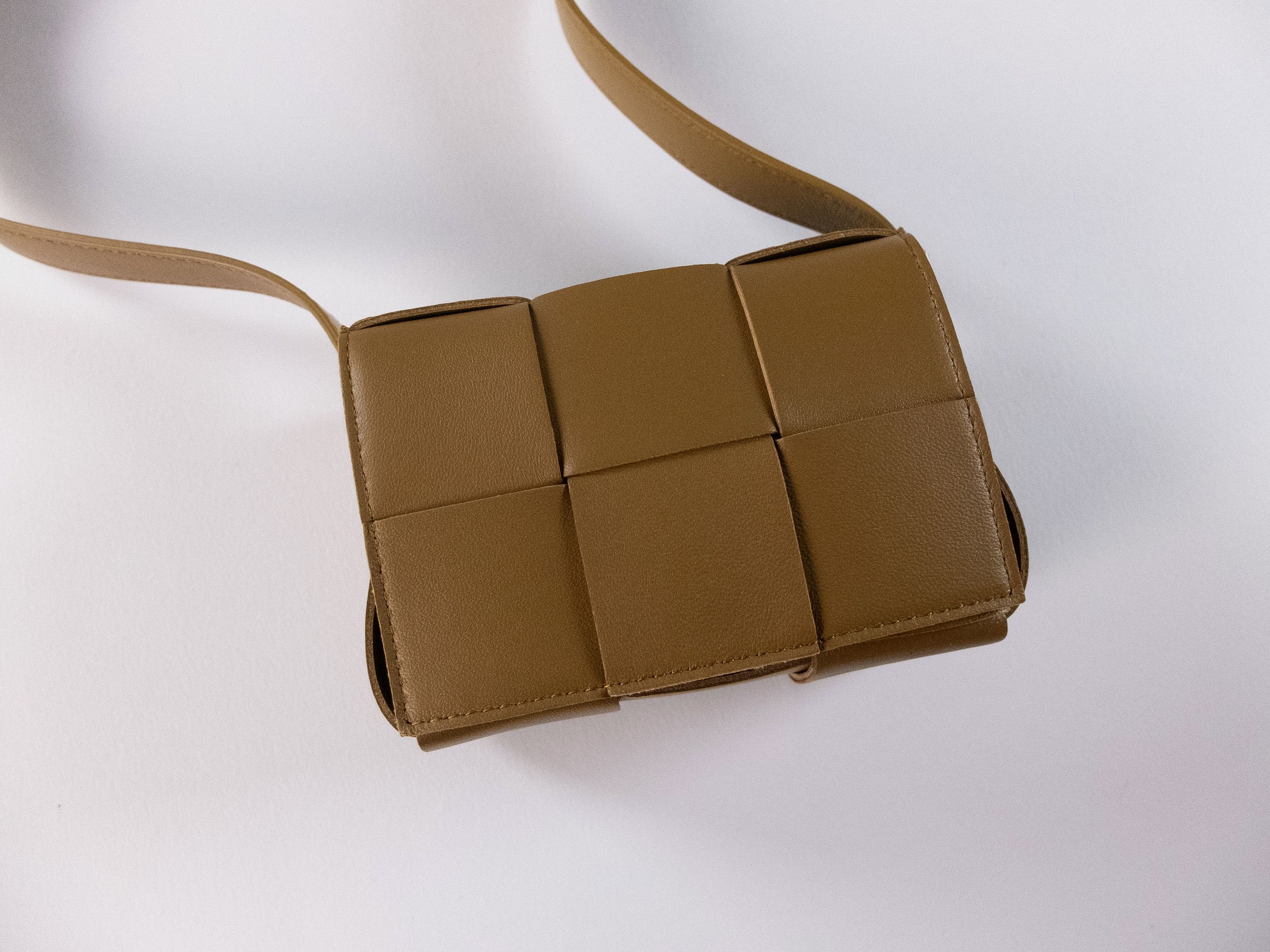 Bottega Veneta BOTTEGA VENETA Candy Cassette brown intrecciato leather bag Size ONE SIZE - 5 Thumbnail