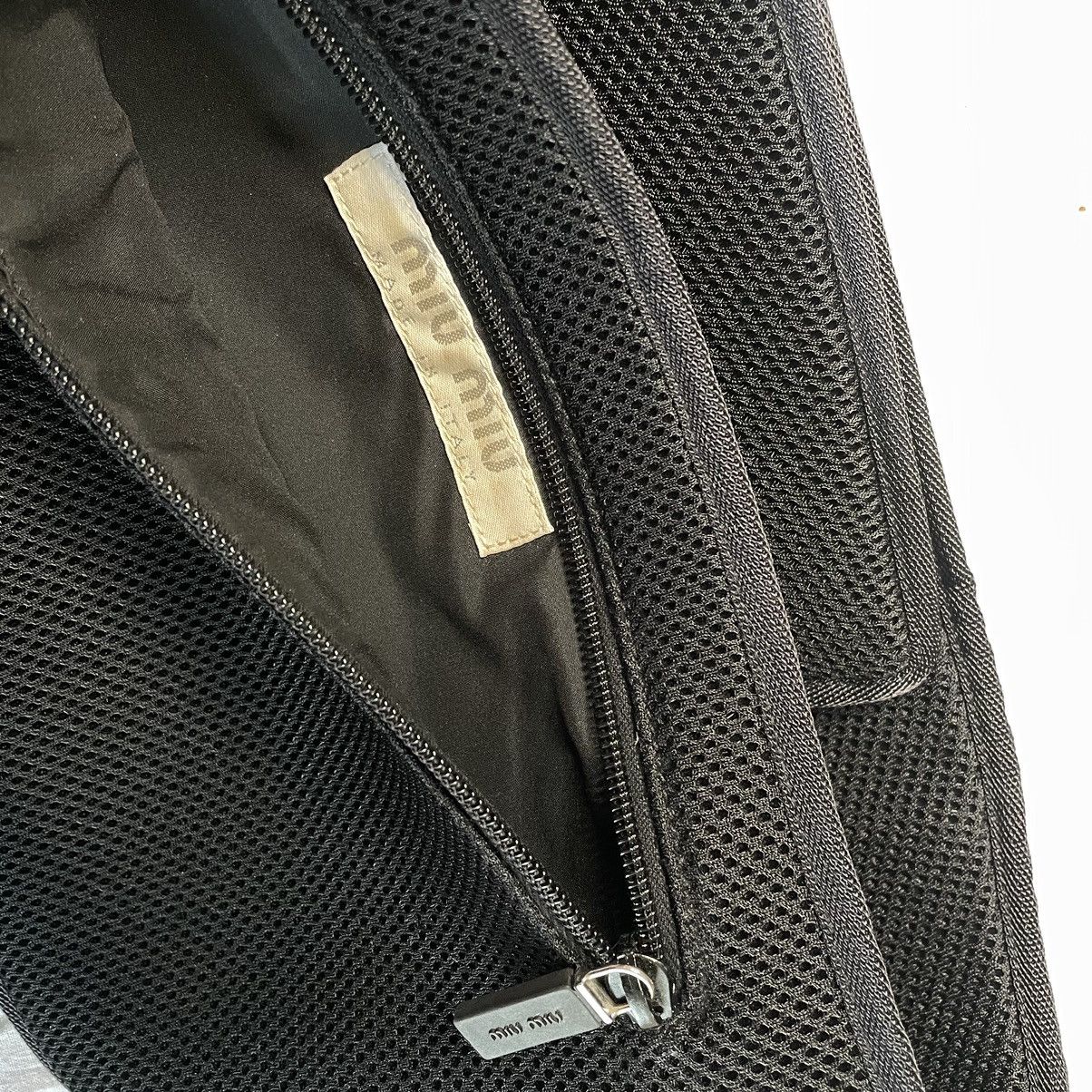 Miu Miu Miu Miu 1999 WAIST BAG Nylon AW99 SS99 phone case Size ONE SIZE - 4 Thumbnail