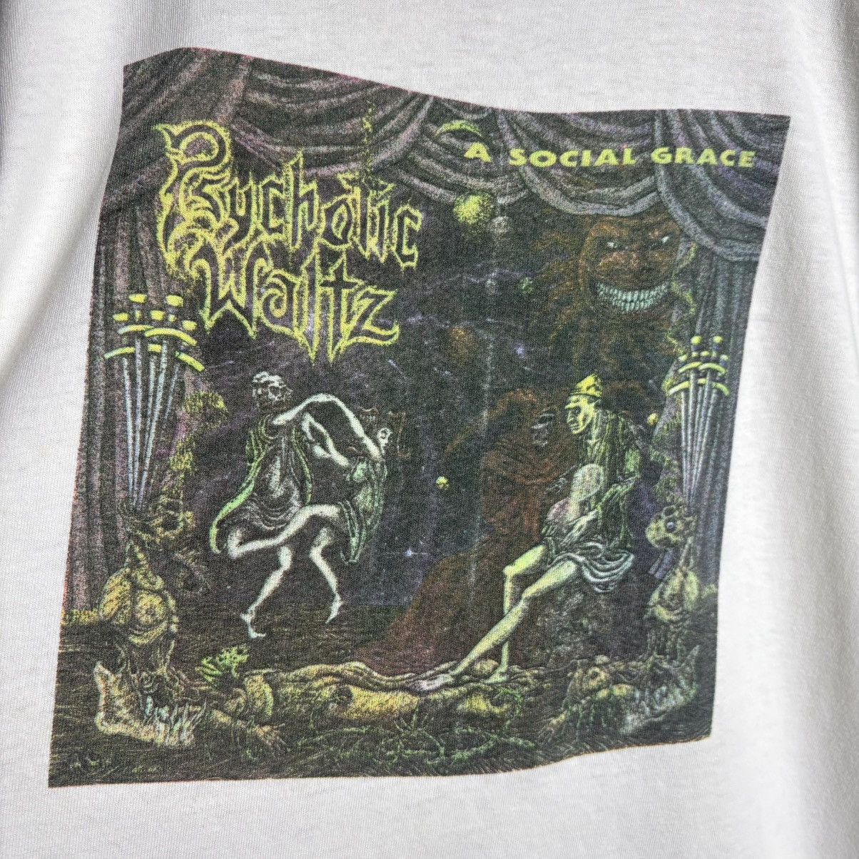 Band Tees Vintage 90s Psychotic Waltz Metal Tour Band Tee Size US L / EU 52-54 / 3 - 3 Thumbnail
